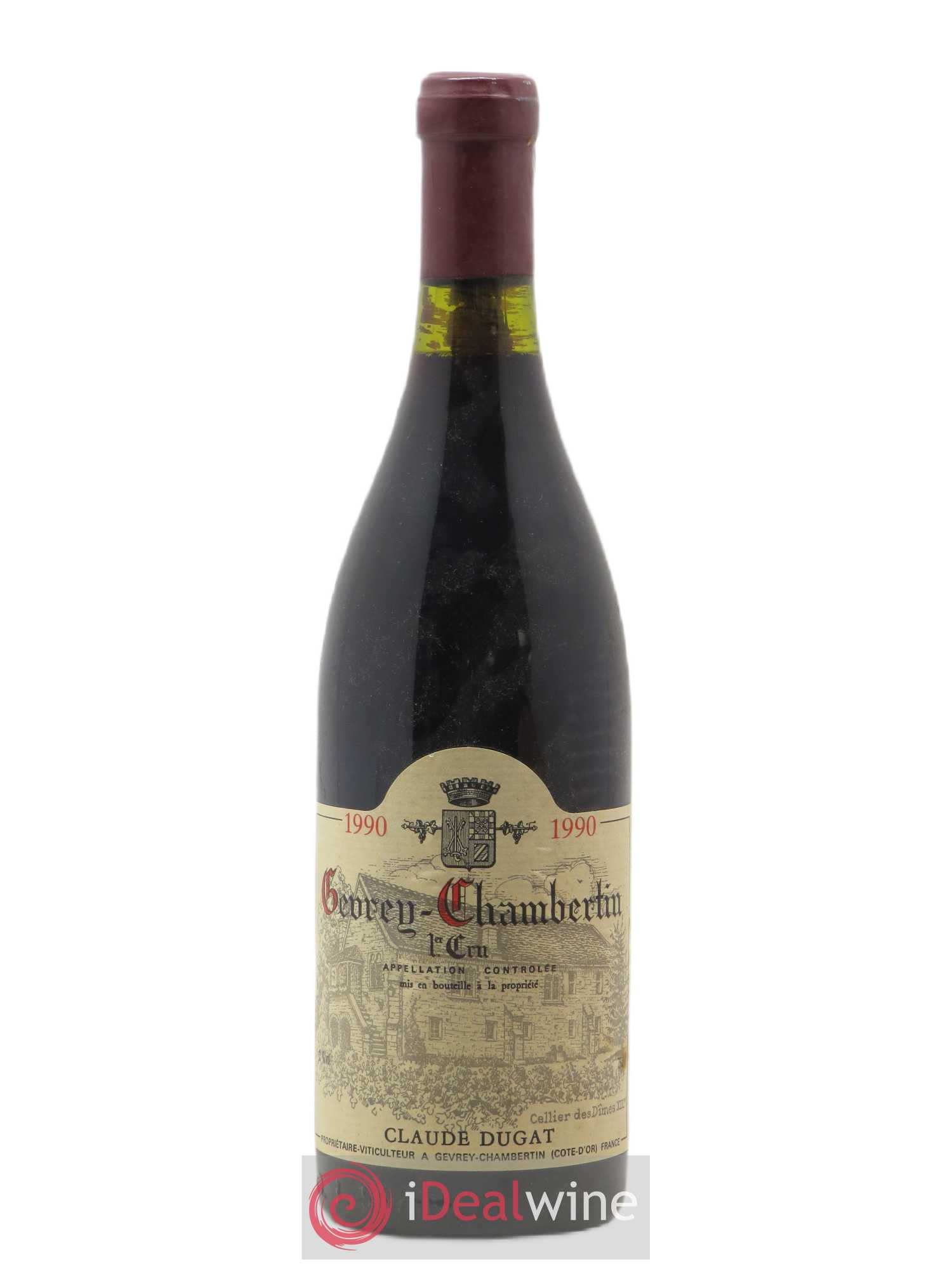 Gevrey-Chambertin 1er Cru Claude Dugat 1990 - Lot of 1 bottle - 0