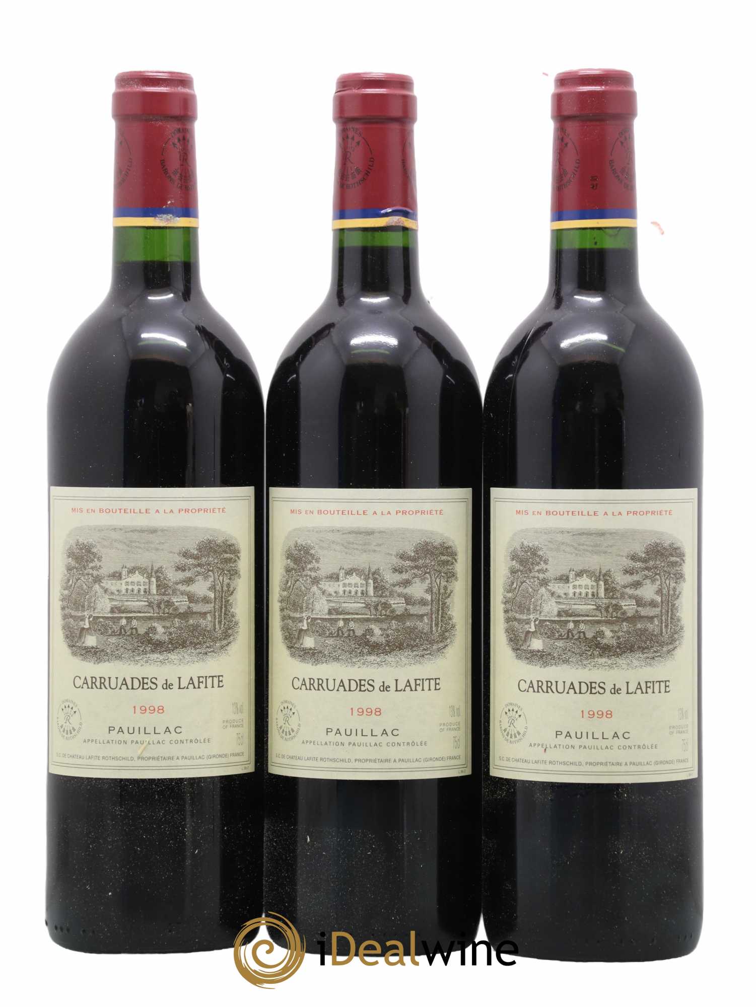 Carruades de Lafite Rothschild Second Vin 1998 - Lot de 12 bouteilles - 4