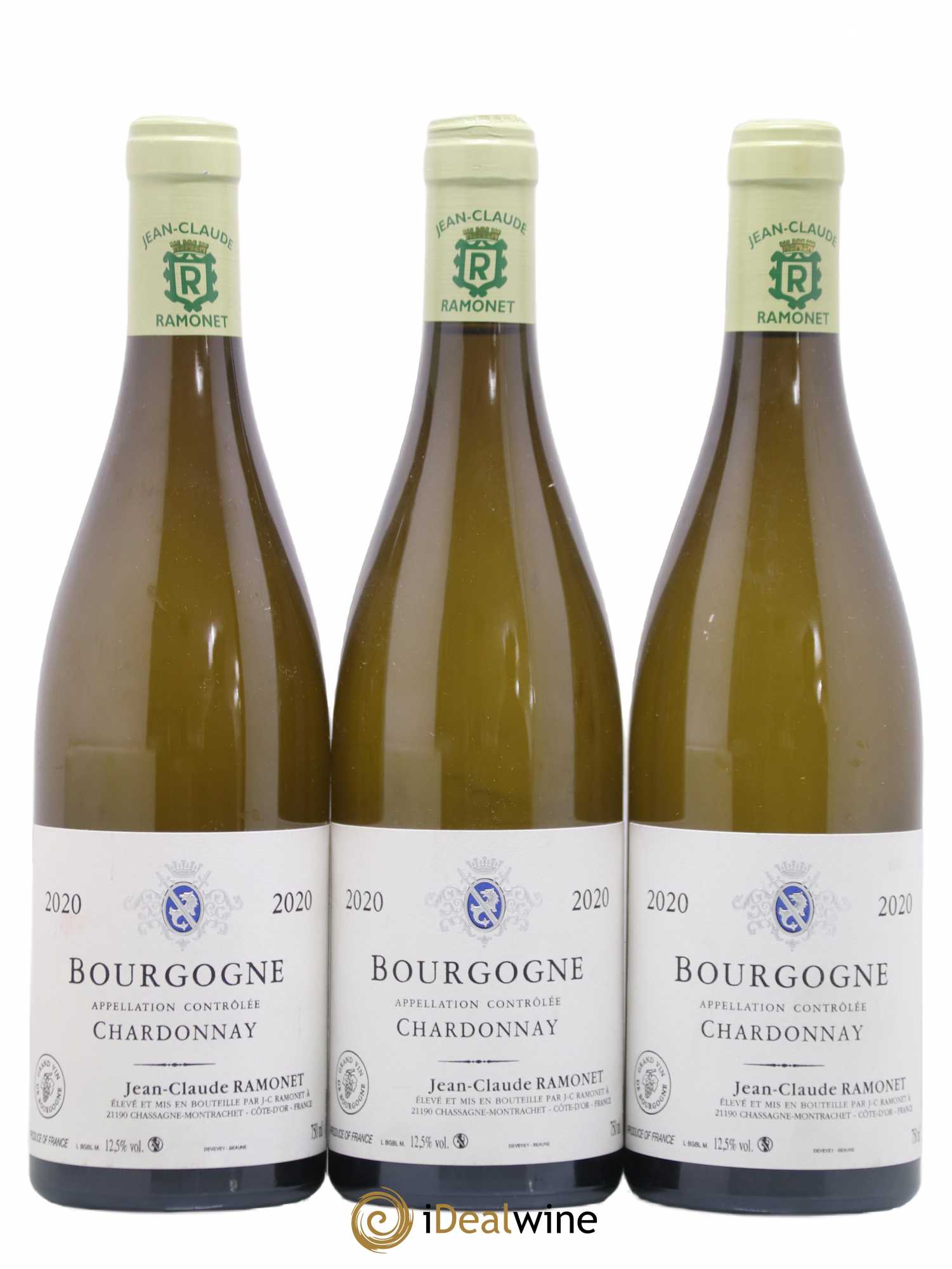 Bourgogne Ramonet (Domaine) 2020 - Lot of 3 bottles - 0