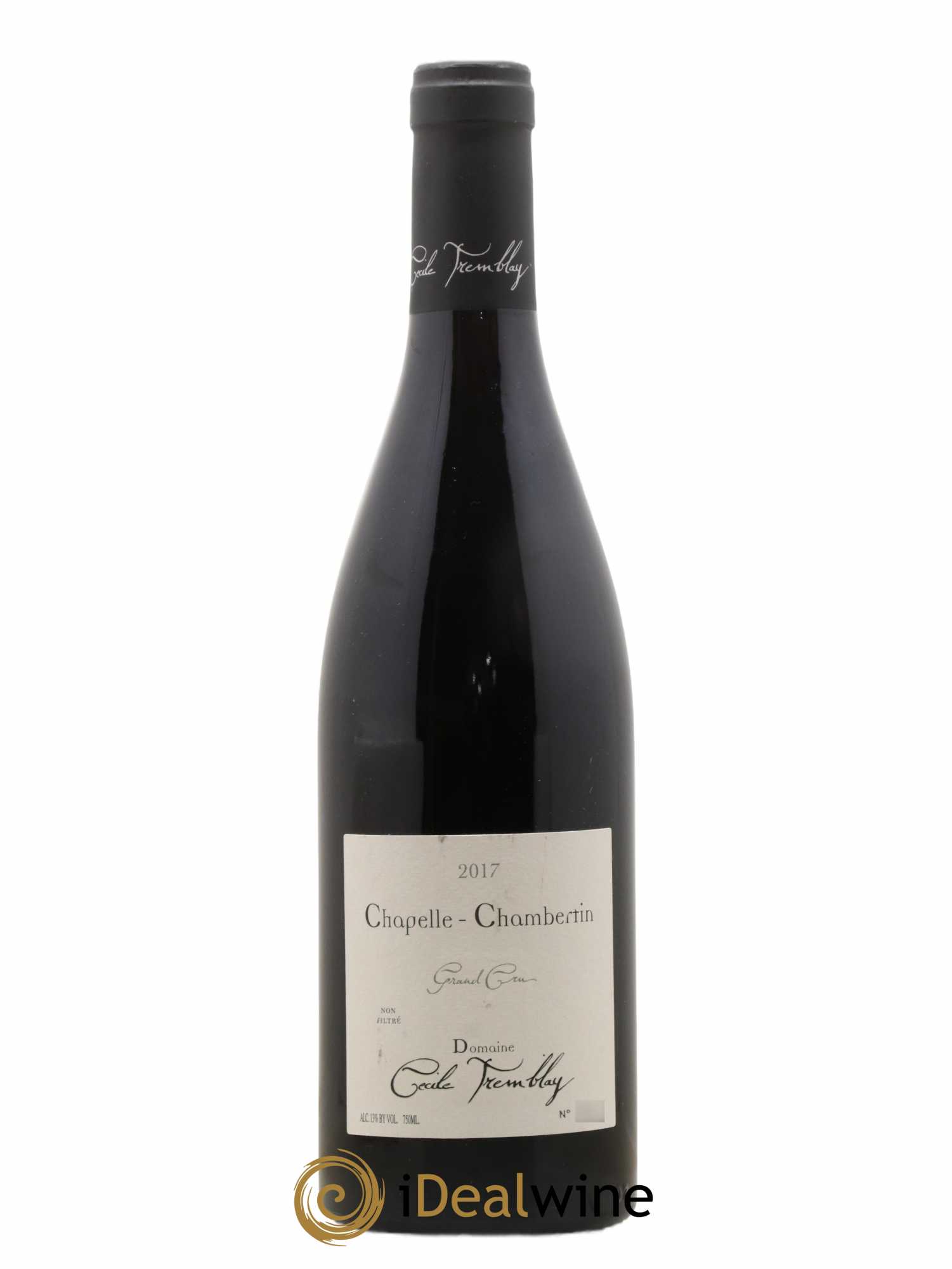 Chapelle-Chambertin Grand Cru Cécile Tremblay 2017 - Lot of 1 bottle - 0