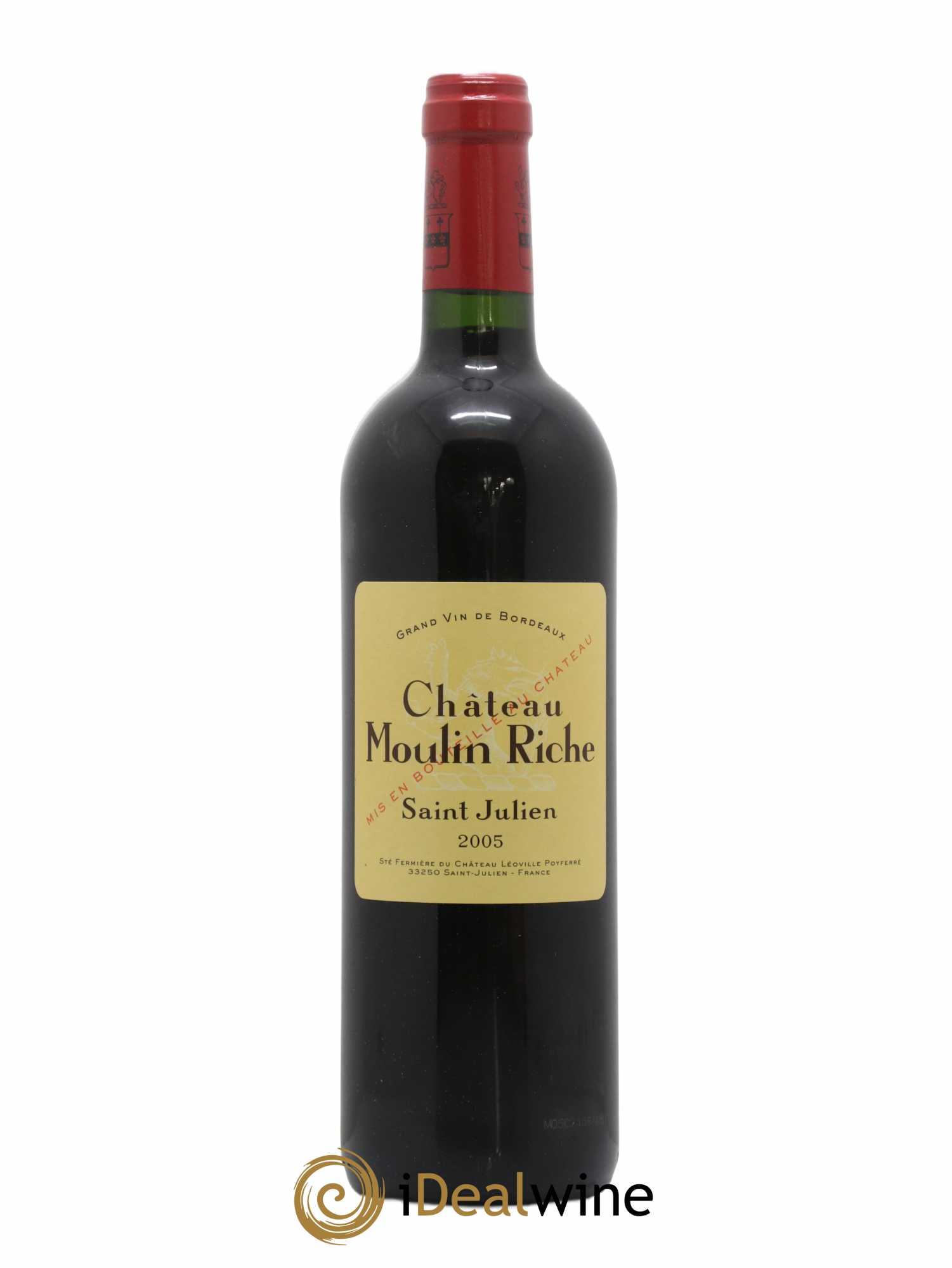 Château Moulin Riche 2005 - Lot de 1 bouteille - 0