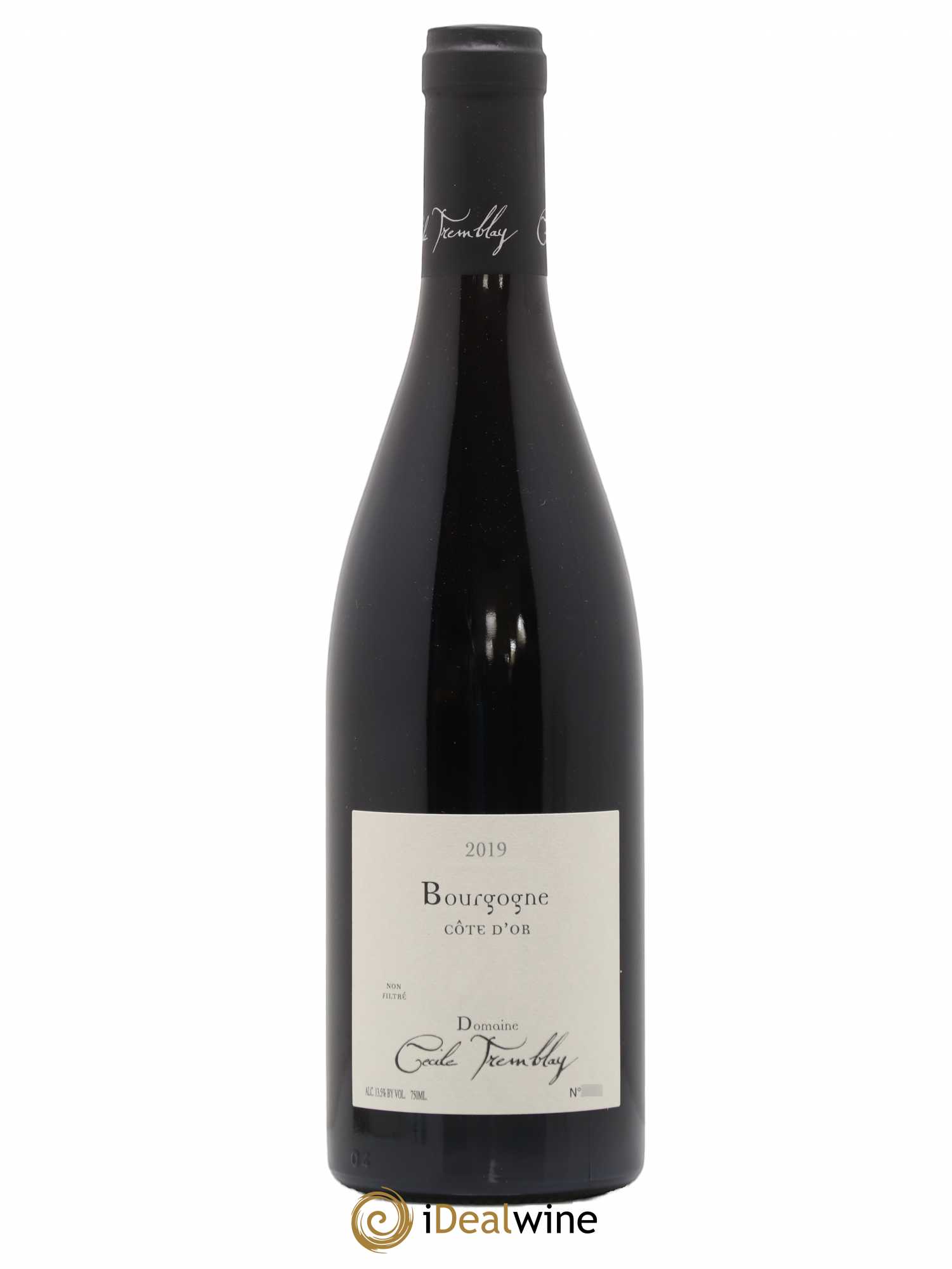 Bourgogne Côte d'Or Cécile Tremblay 2019 - Lot de 1 bouteille - 0