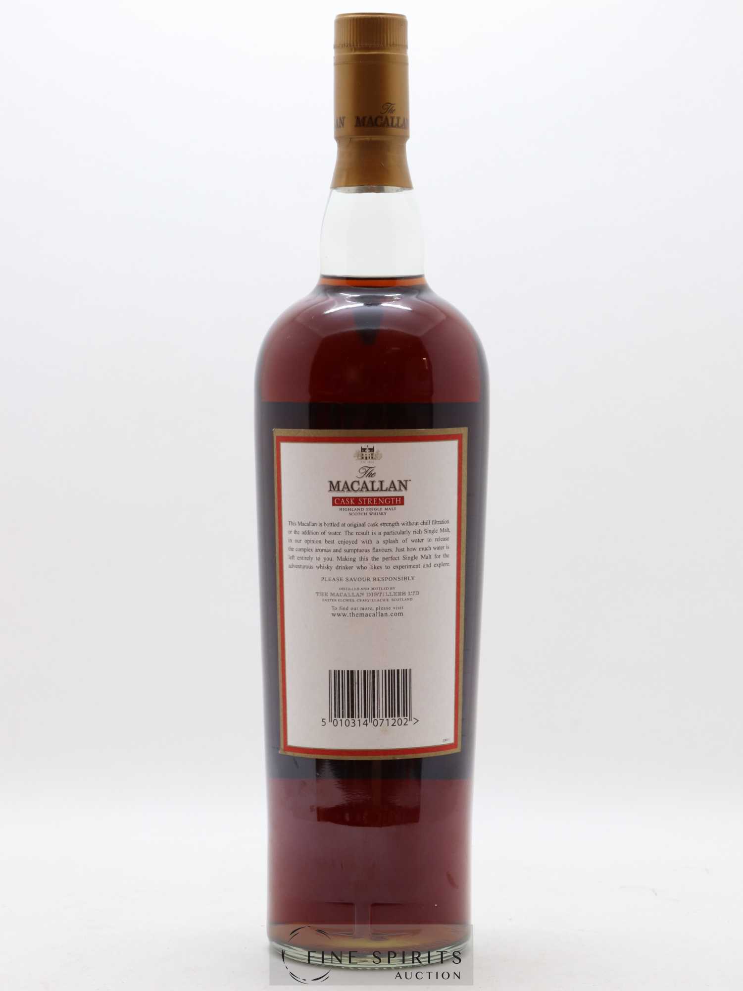 Macallan (The) 10 years Of. Cask Strength Sherry Oak Casks - Lot of 1 bottle - 2