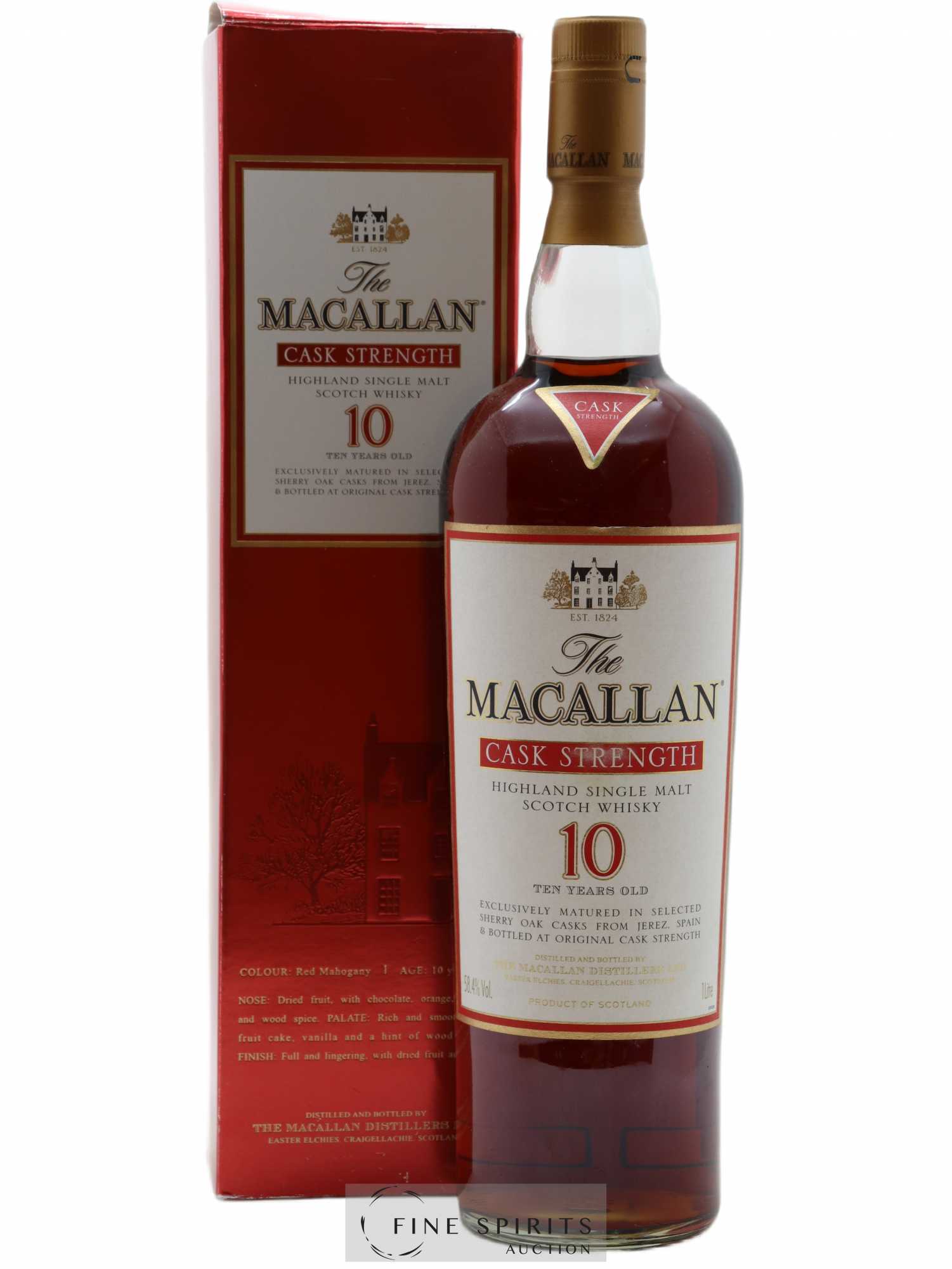 Macallan (The) 10 years Of. Cask Strength Sherry Oak Casks - Lot of 1 bottle - 0