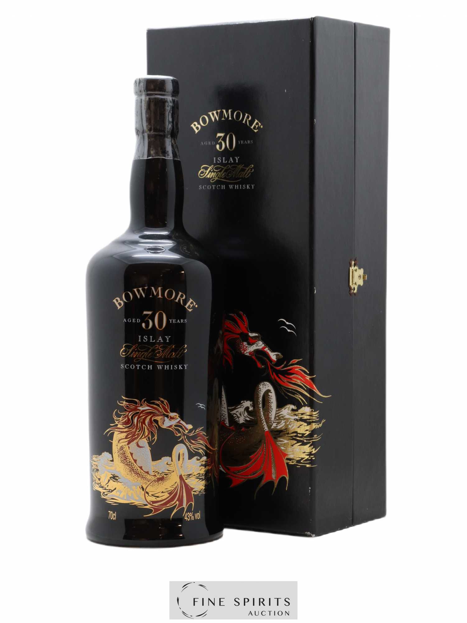 Bowmore 30 years Of. Sea Dragon - Lot of 1 bottle - 0