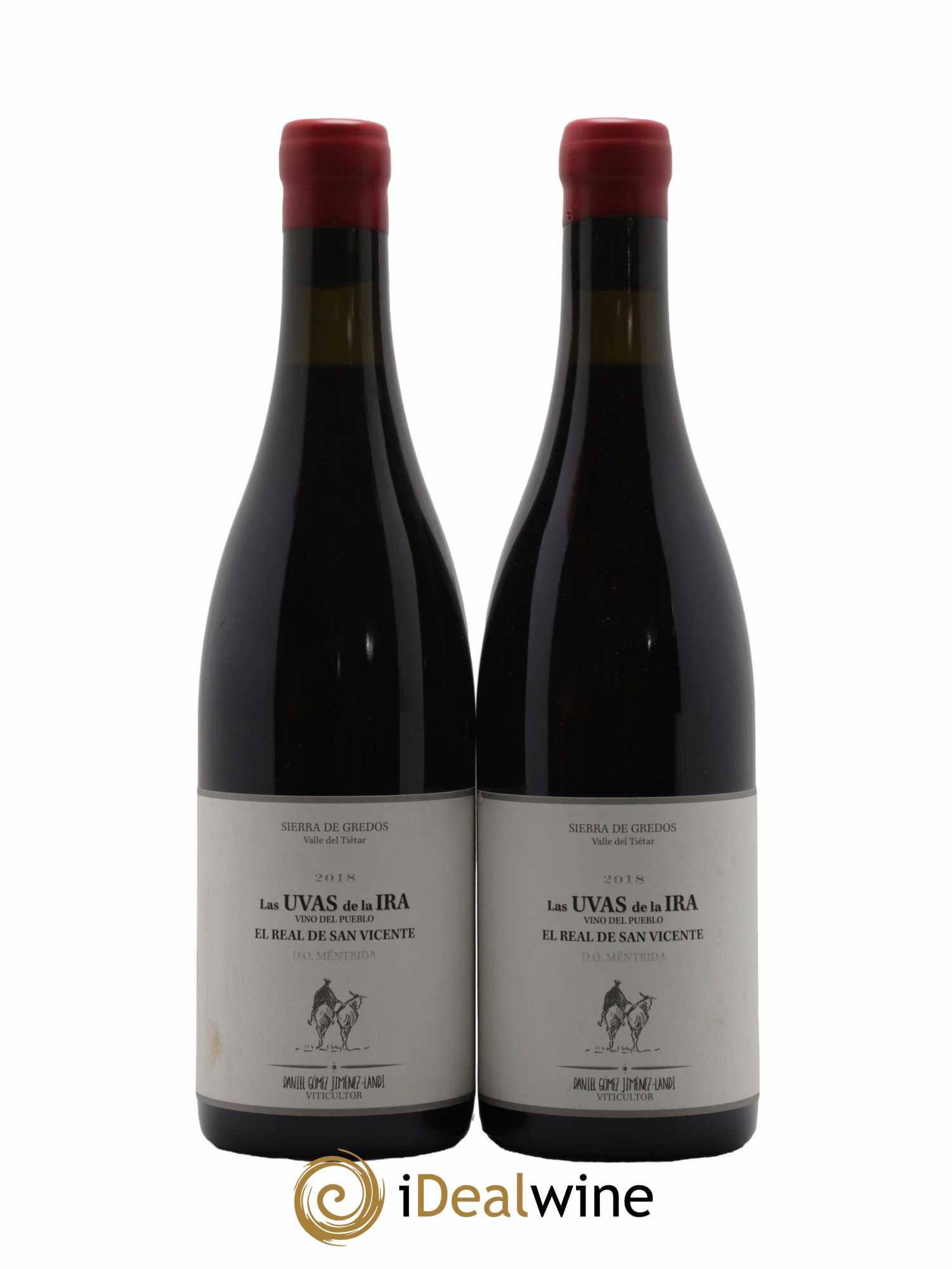 Méntrida DO Viticola Mentridana (anciennement Daniel Jimenez-Landi) Las Uvas de la Ira 2018 - Lot of 2 bottles - 0