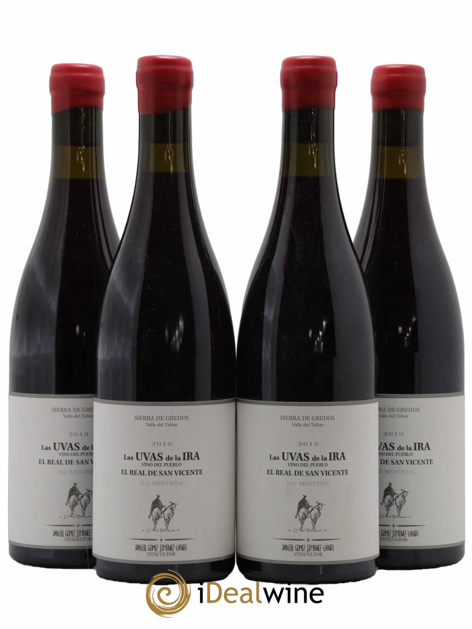 Méntrida DO Viticola Mentridana (anciennement Daniel Jimenez-Landi) Las Uvas de la Ira 2019 - Lot de 4 bouteilles - 0