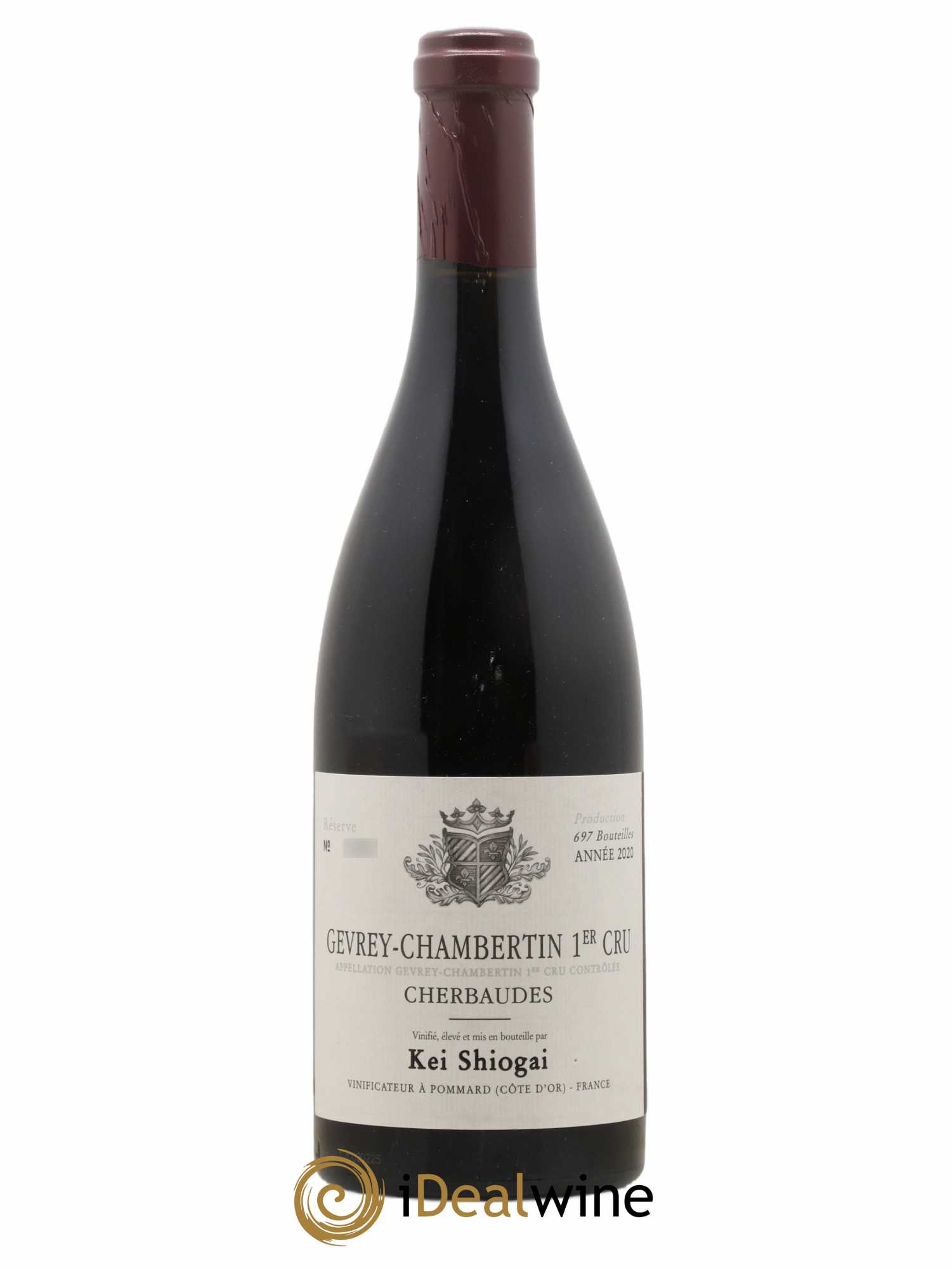 Kei Shiogai（ケイ シオガイ）Gevrey Chambertin ジュヴレ・シャンベルタン 2020 - 飲料