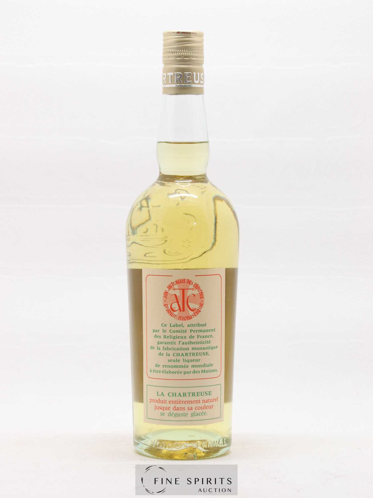 Chartreuse Of. Jaune (1972-1982) - Lotto di 1 bottiglia - 2