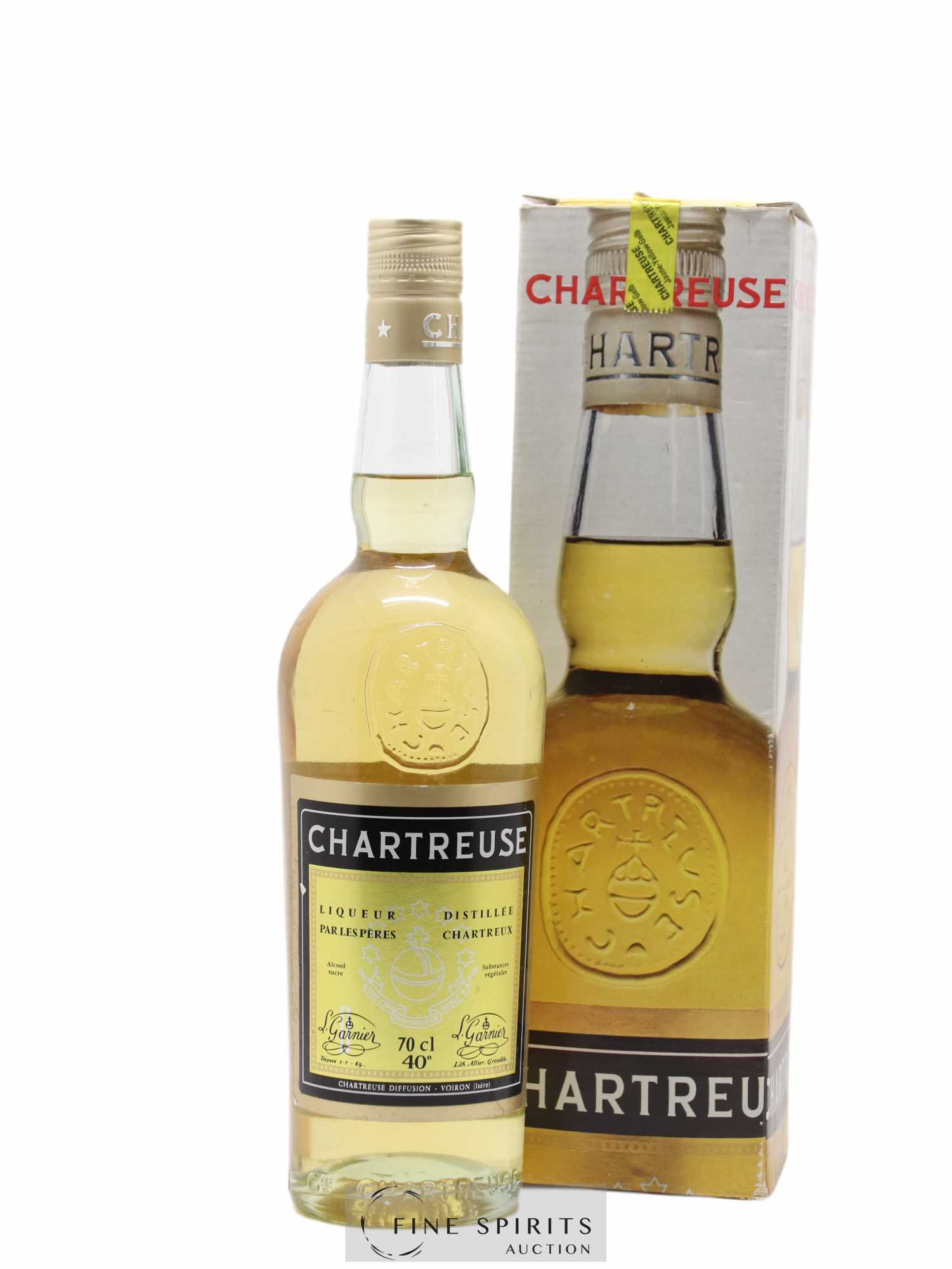 Chartreuse Of. Jaune (1972-1982) - Lot de 1 bouteille - 0