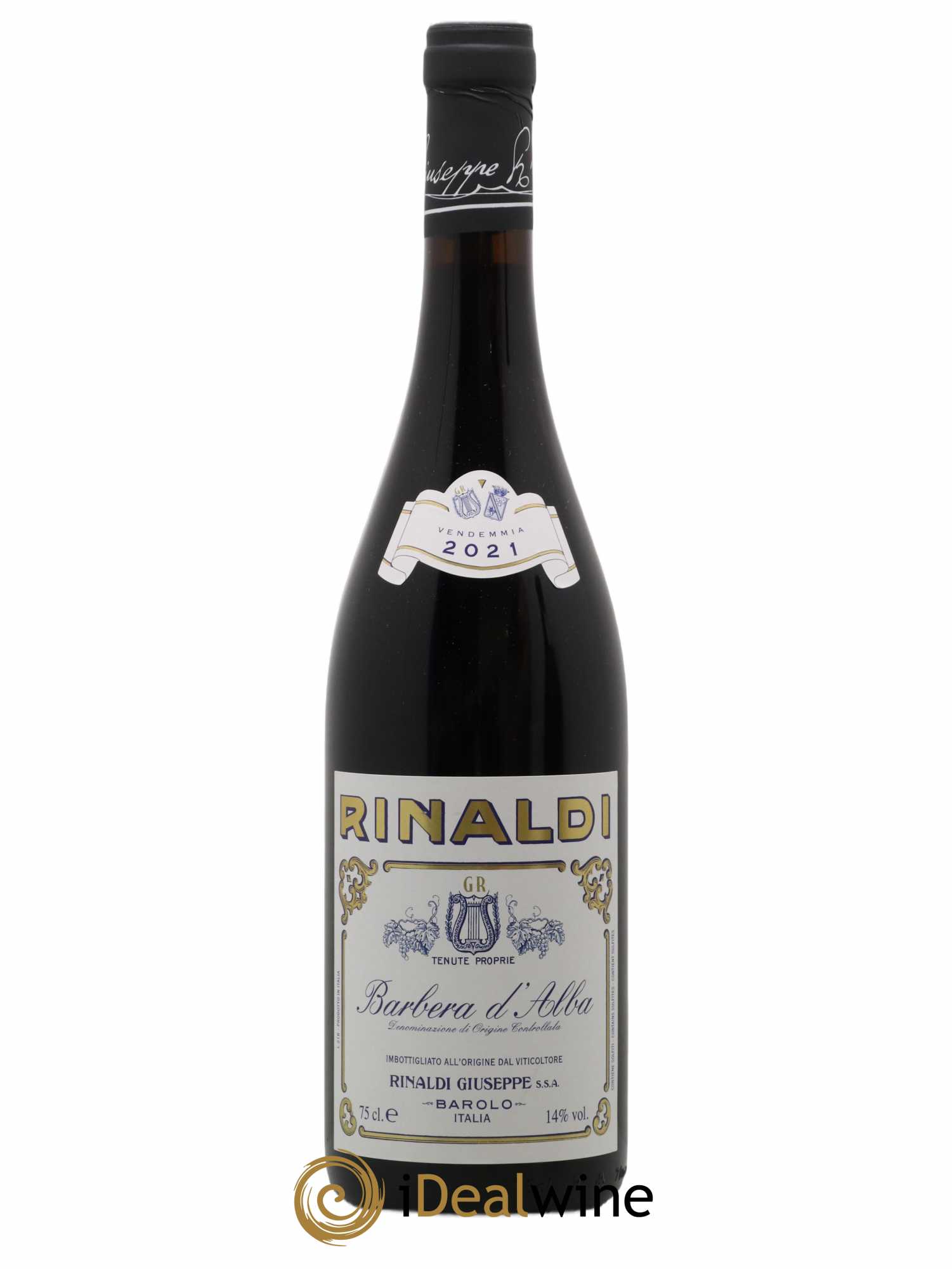 Barbera d'Alba Giuseppe Rinaldi 2021 - Lot de 1 bouteille - 0