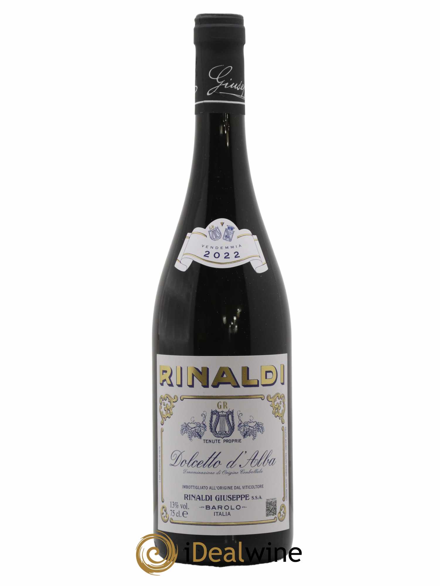 Dolcetto d'Alba DOC Giuseppe Rinaldi 2022 - Lot de 1 bouteille - 0