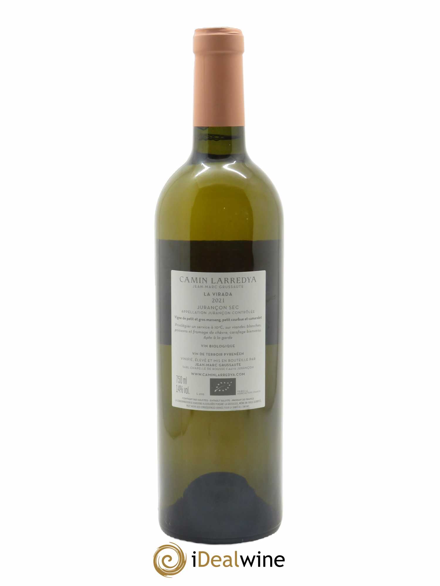 Jurançon Sec La Virada Camin Larredya 2021 - Lot of 1 bottle - 1