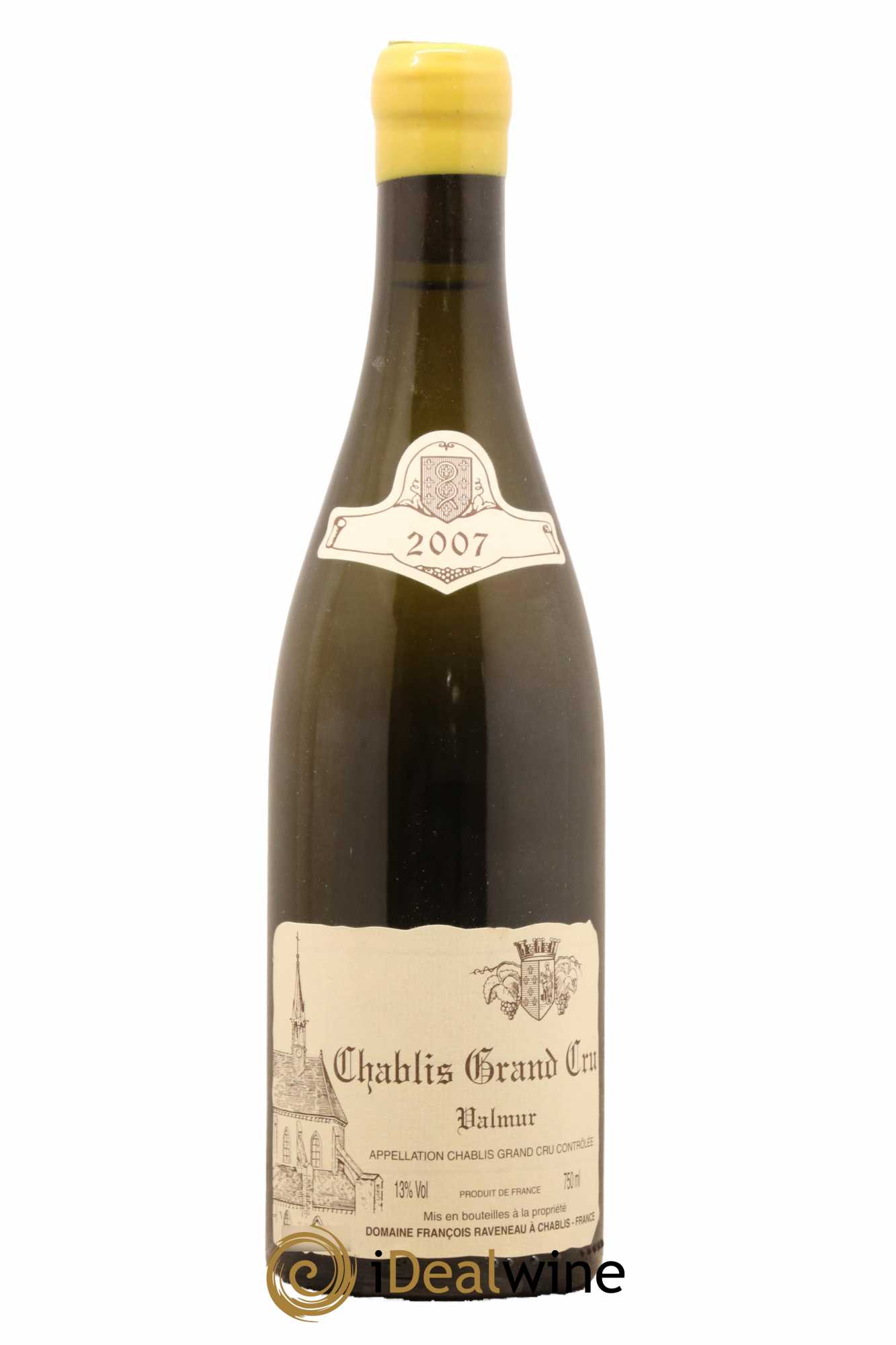 Chablis Grand Cru Valmur Raveneau (Domaine)  2007 - Lotto di 1 bottiglia - 0