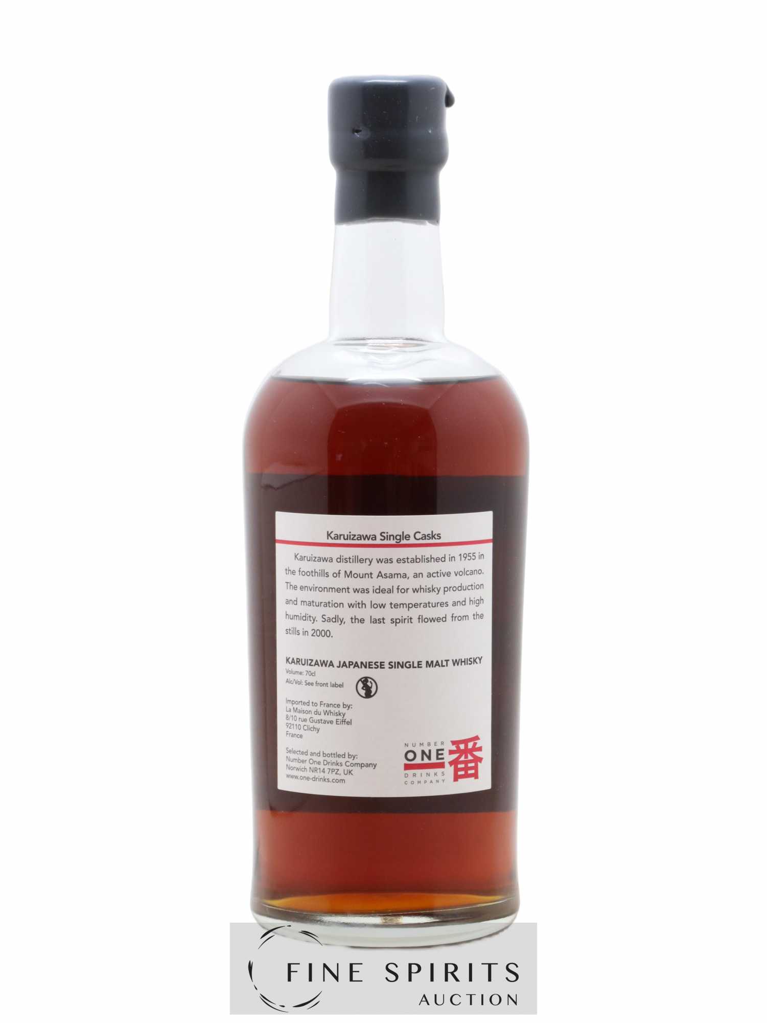 Karuizawa 34 years 1980 Number One Drinks Ex-Bourbon Cask n°6476 - bottled 2014 LMDW Artist - Lot de 1 bouteille - 2