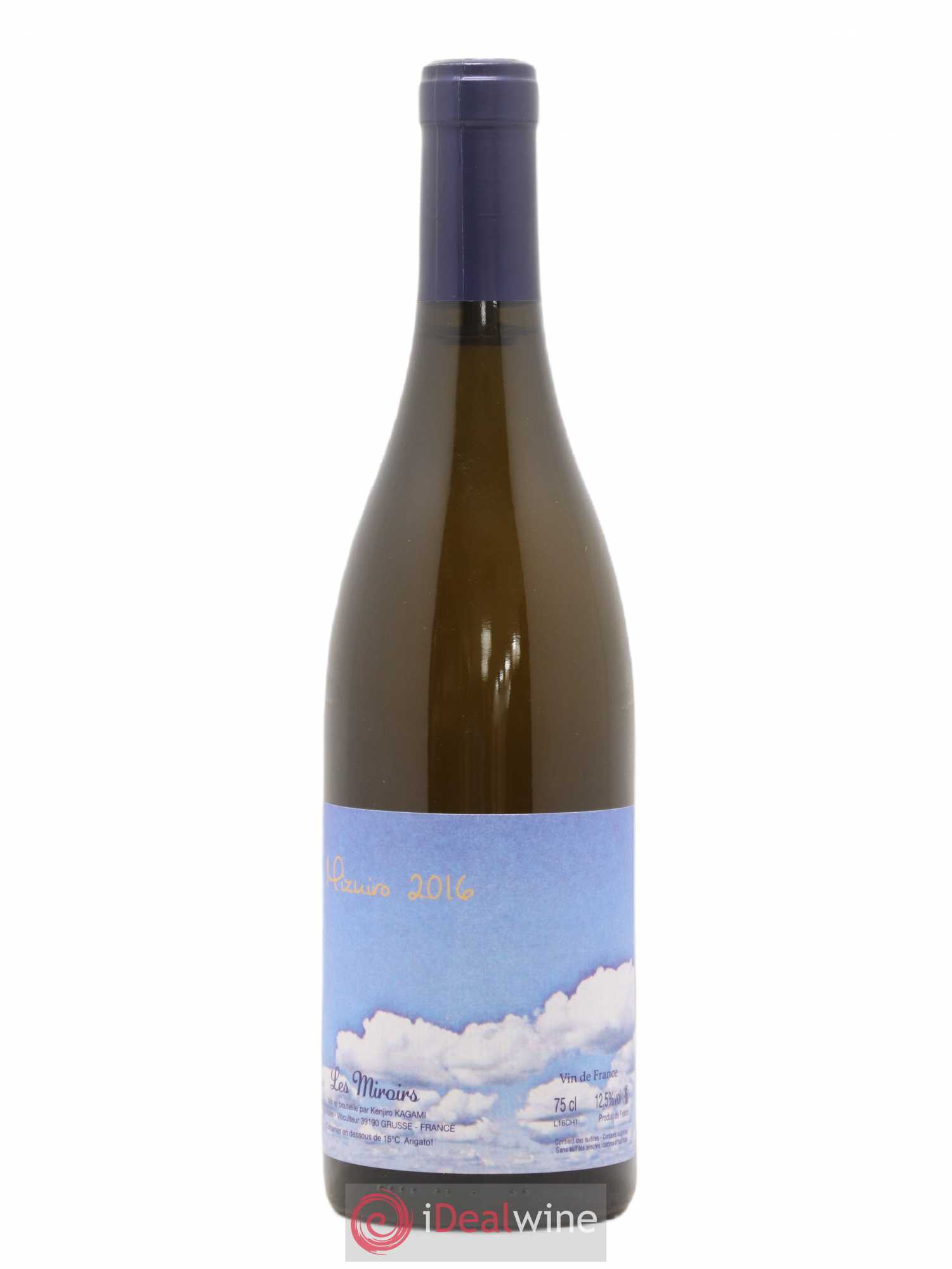 Vin de France Mizuiro Les Saugettes Kenjiro Kagami - Domaine des Miroirs 2016 - Lot de 1 bouteille - 0