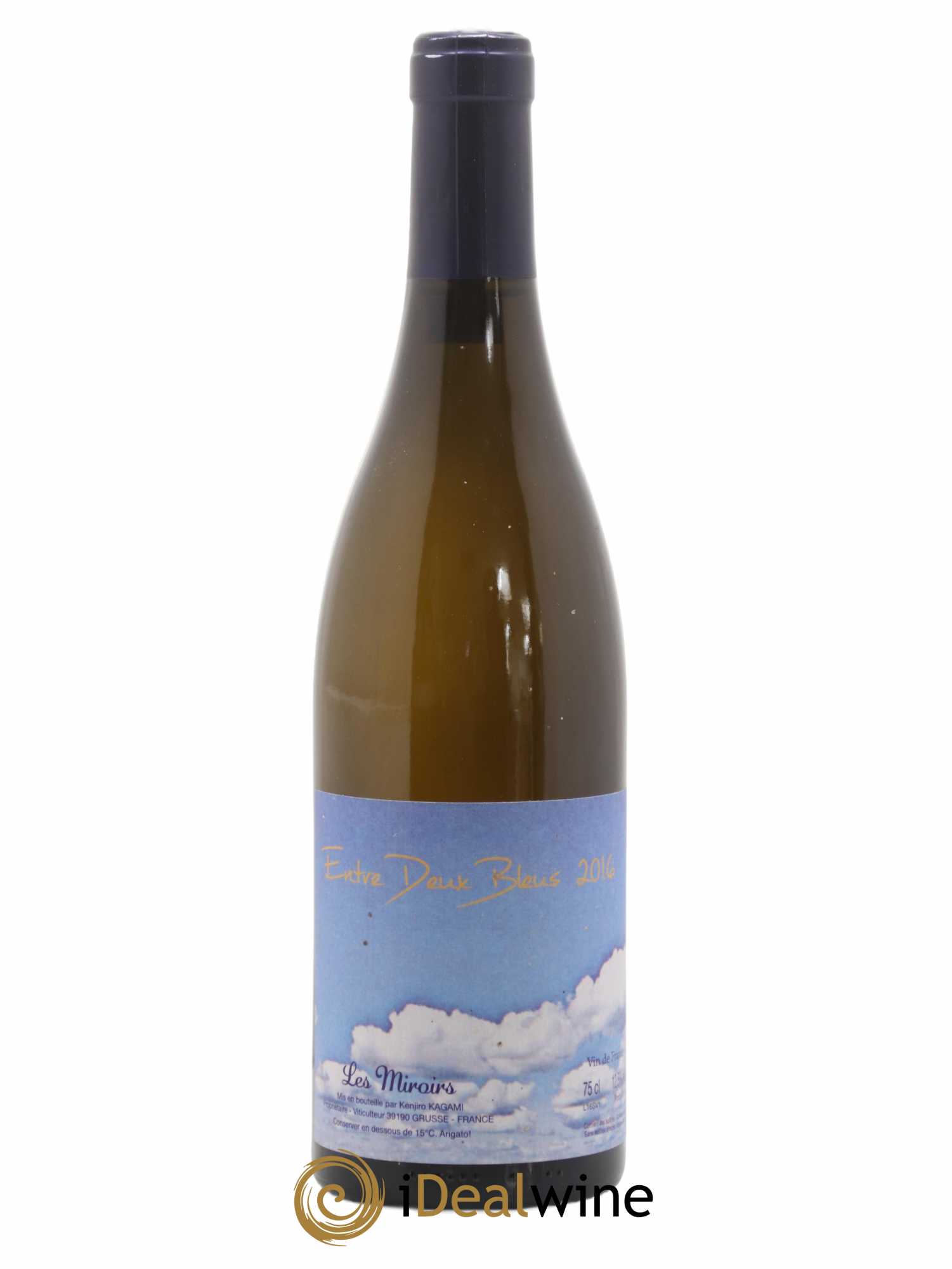 Vin de France Entre Deux Bleus Les saugettes Kenjiro Kagami - Domaine des Miroirs 2016 - Lot of 1 bottle - 0