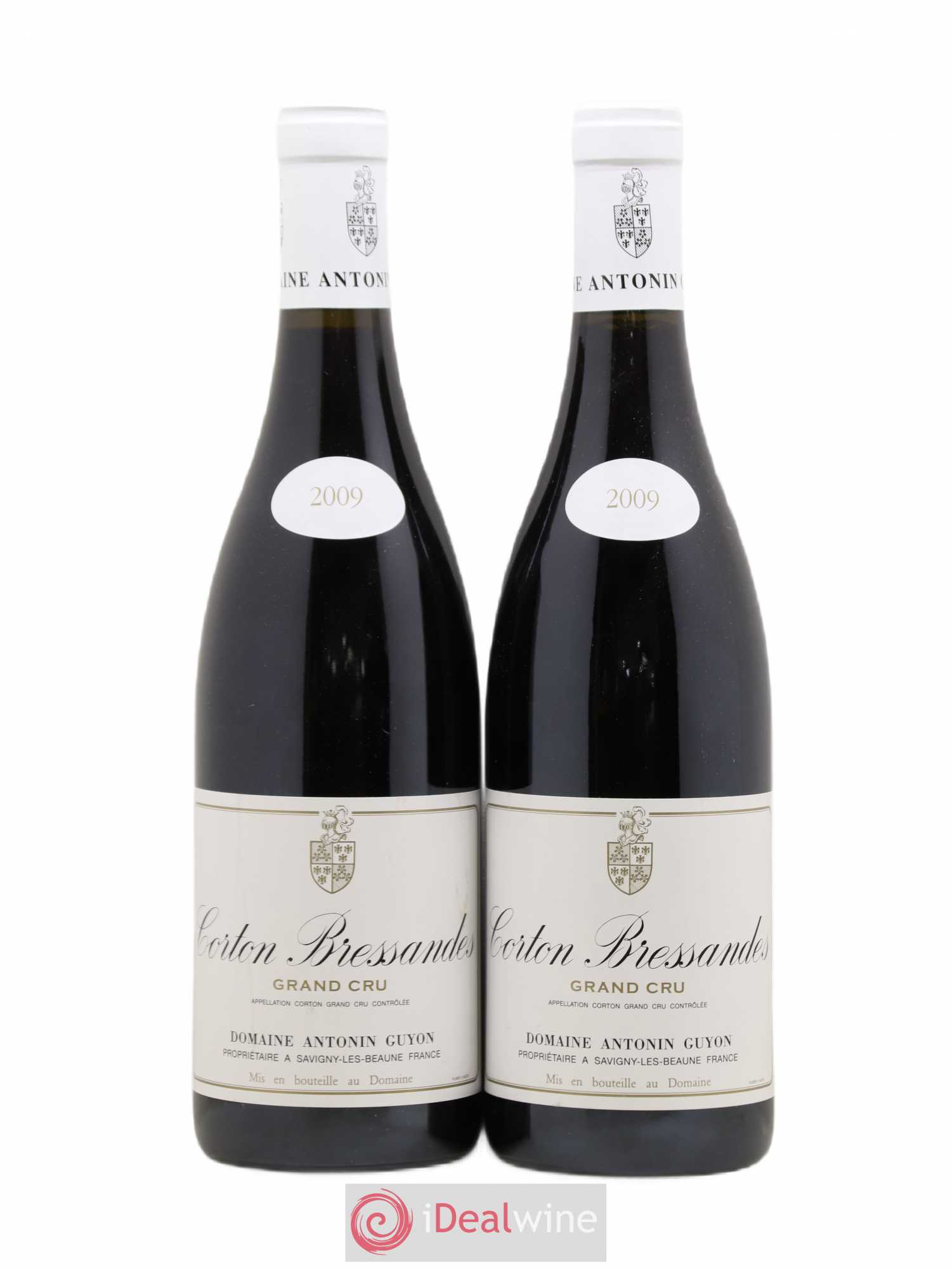 Corton Grand Cru Bressandes Antonin Guyon 2009 - Lot de 2 bouteilles - 0