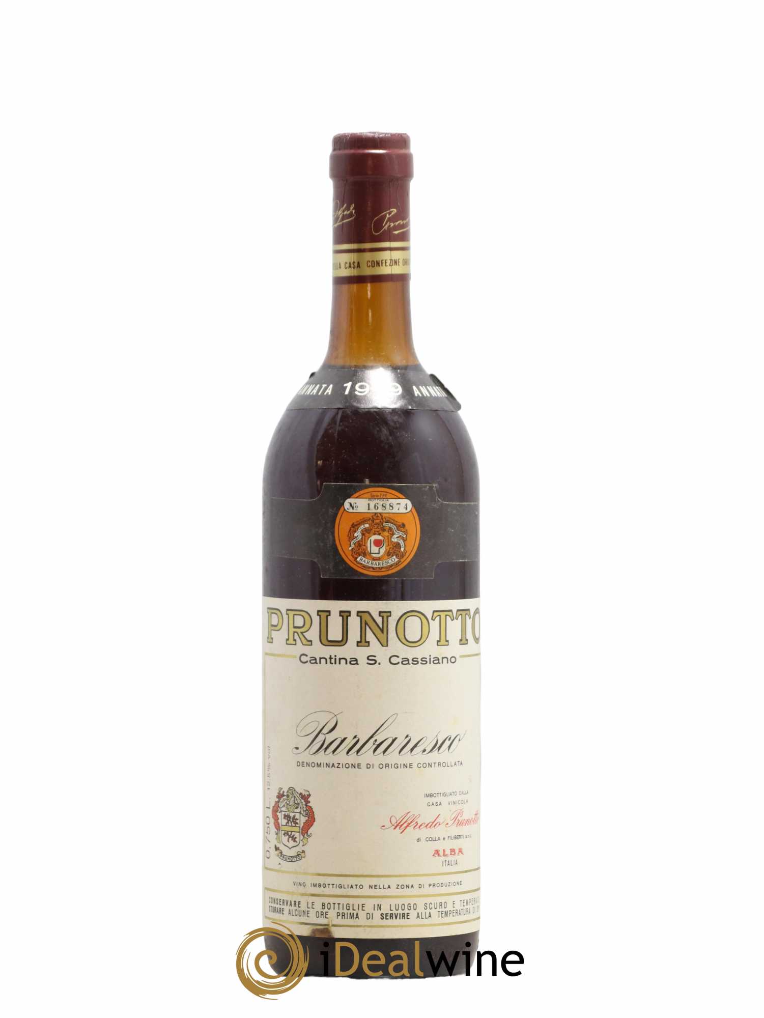 Barbaresco DOCG Prunotto 1979 - Lotto di 1 bottiglia - 0