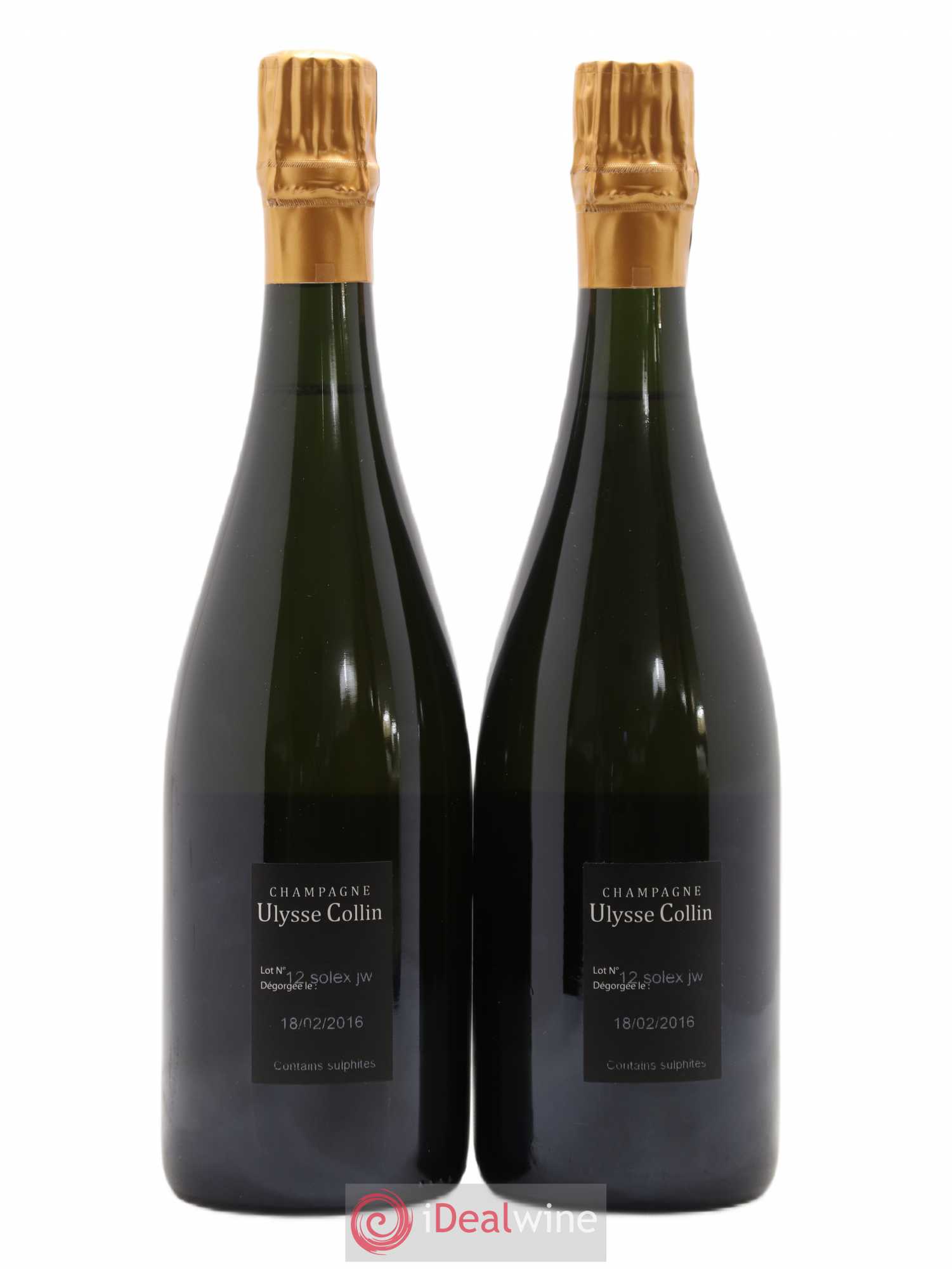 Blancs de Blancs Extra Brut Les Pierrières Ulysse Collin - Lot de 2 bouteilles - 1