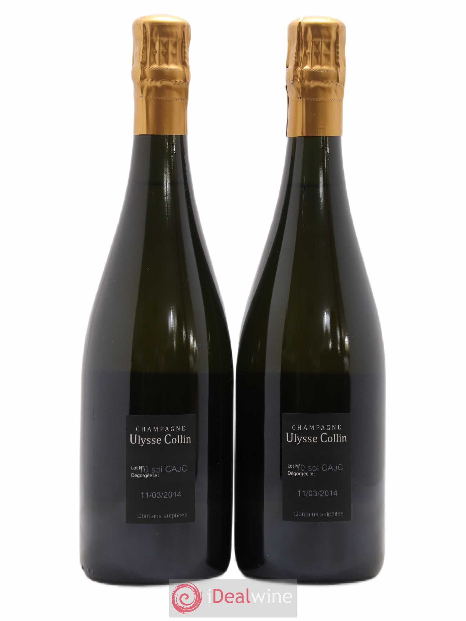 Blancs de Blancs Extra Brut Les Pierrières Ulysse Collin - Lot de 2 bouteilles - 1