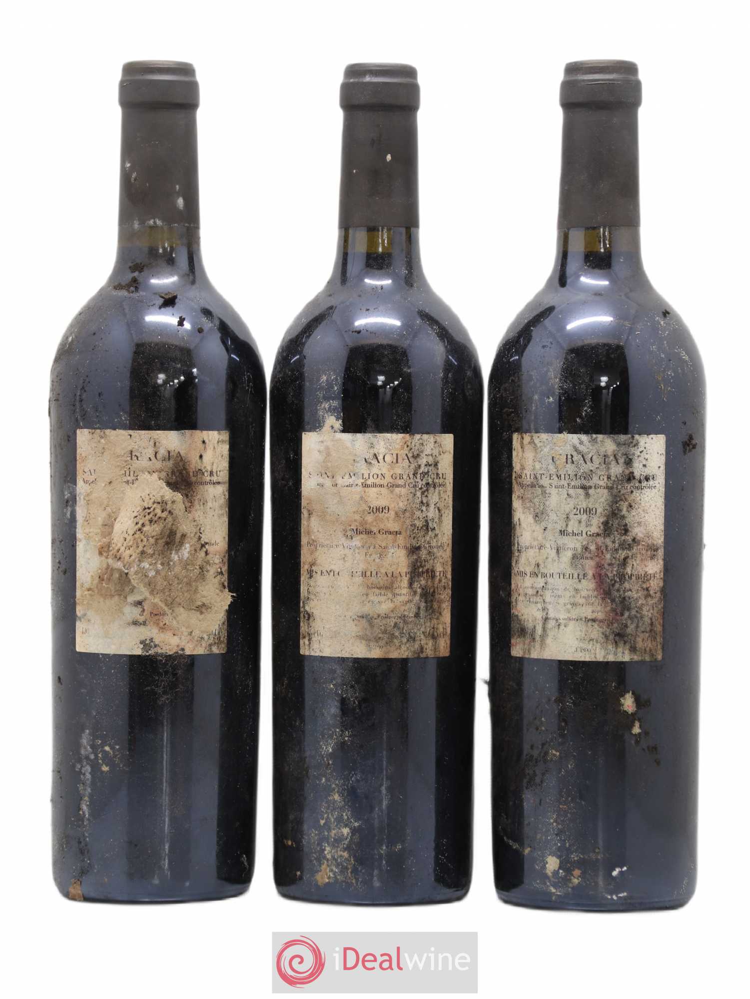 Château Gracia 2009 - Lot de 3 bouteilles - 1