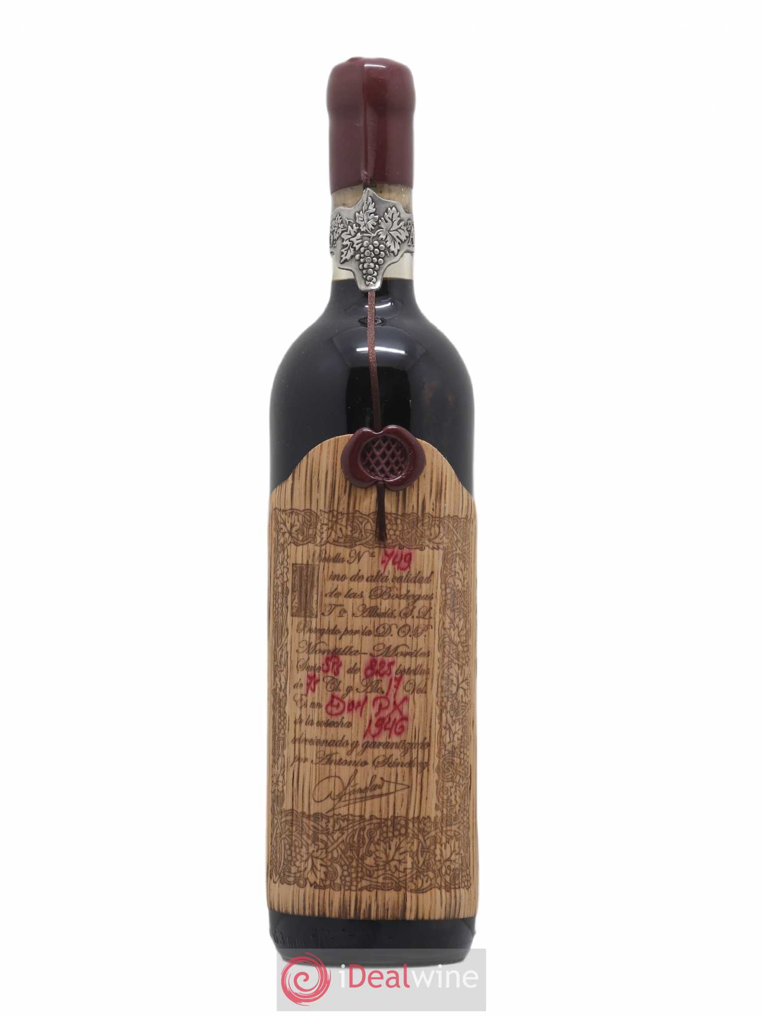 Montilla Moriles Don Px Toro Albala Convento Seleccion 1946 - Posten von 1 Flasche - 0