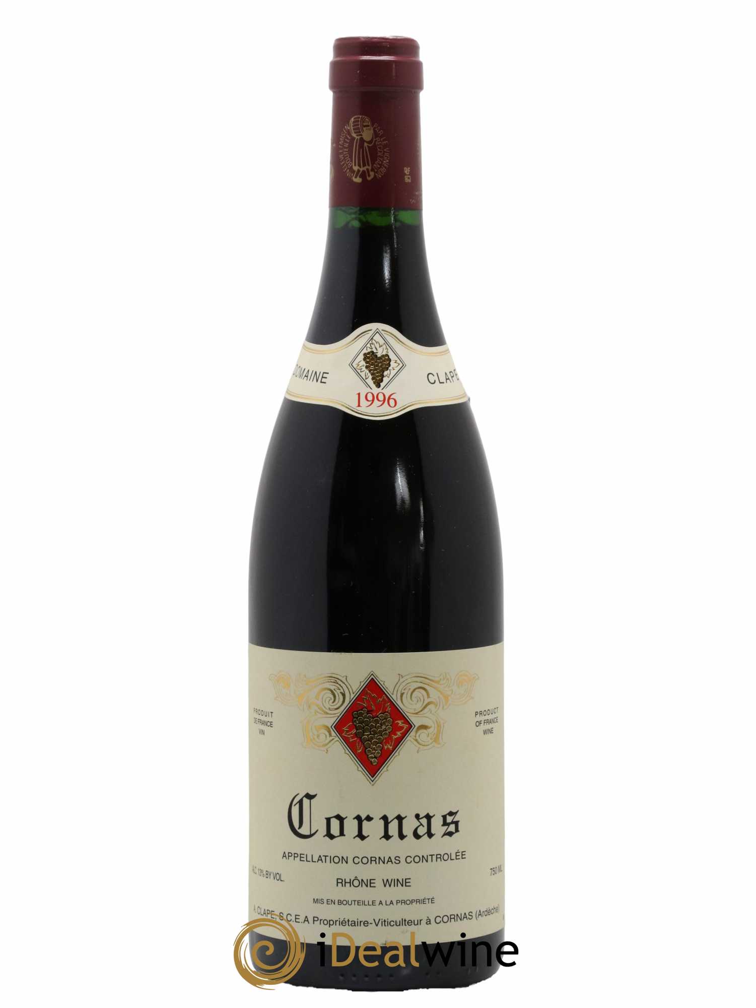 Cornas Auguste Clape 1996 - Lotto di 1 bottiglia - 0