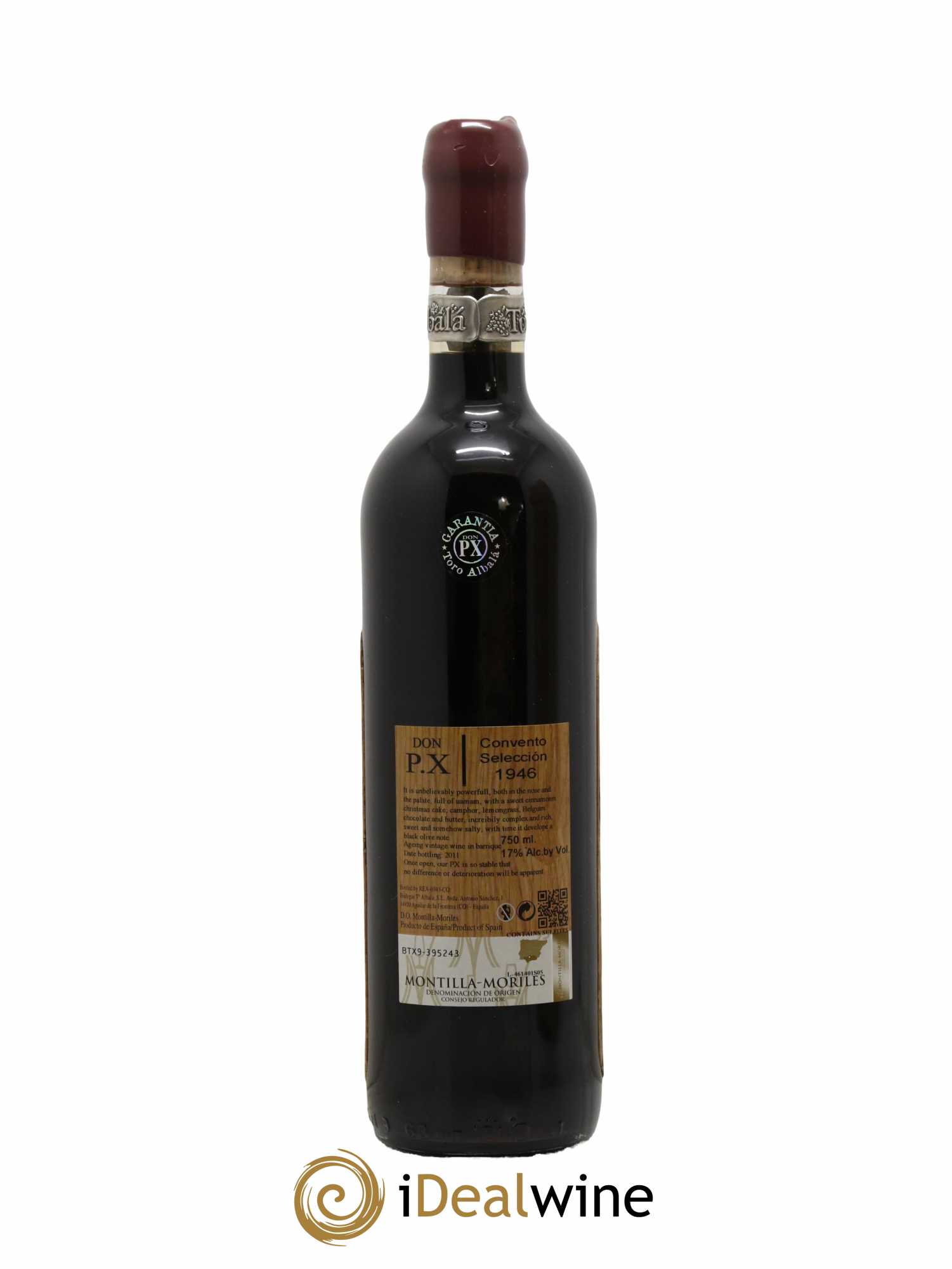 Montilla Moriles Bodegas Toro Albala Don PX Gran Reserva  1946 - Posten von 1 Flasche - 2