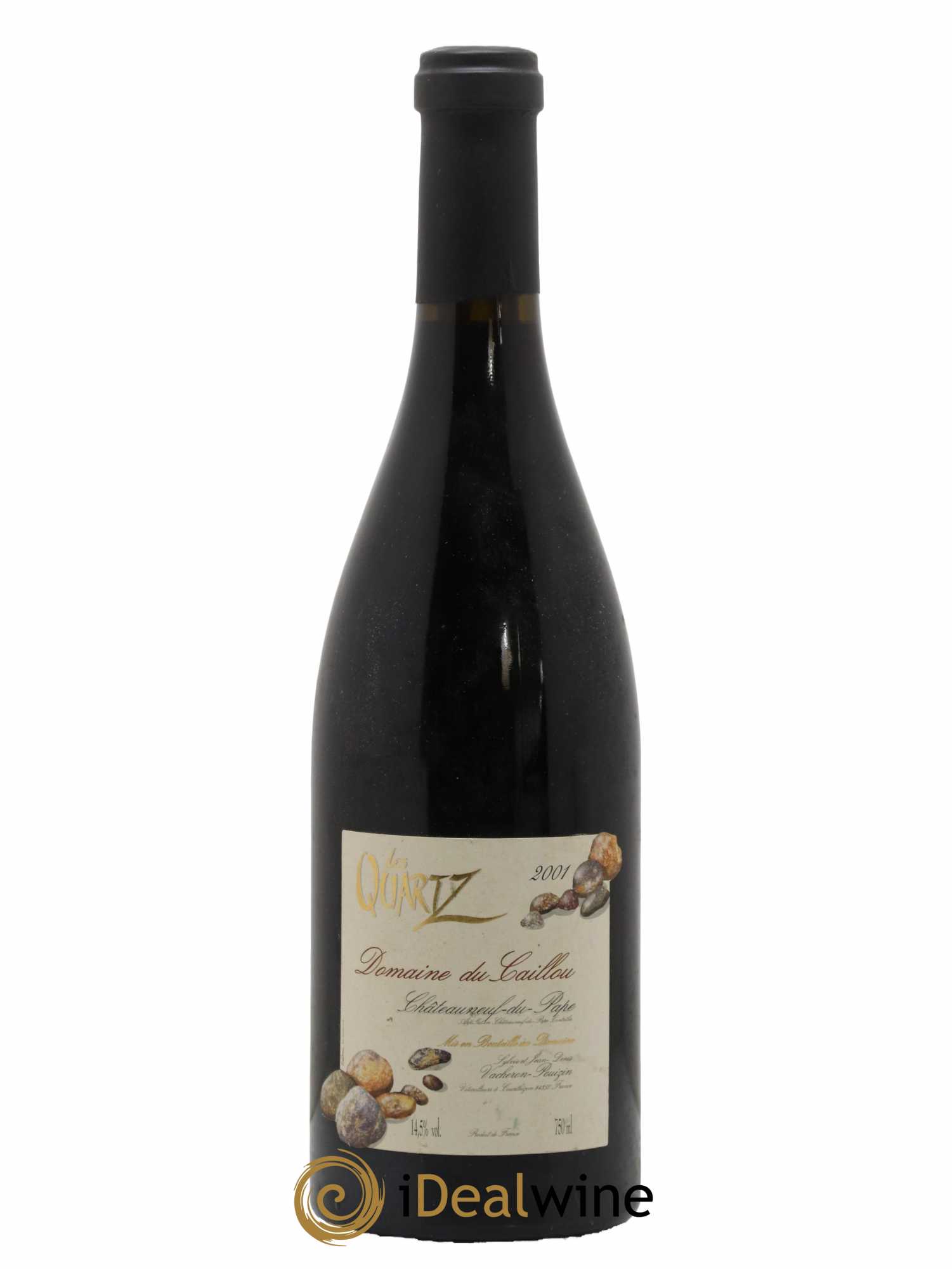 Châteauneuf-du-Pape Les Quartz Clos du Caillou 2001 - Lot de 1 bouteille - 0