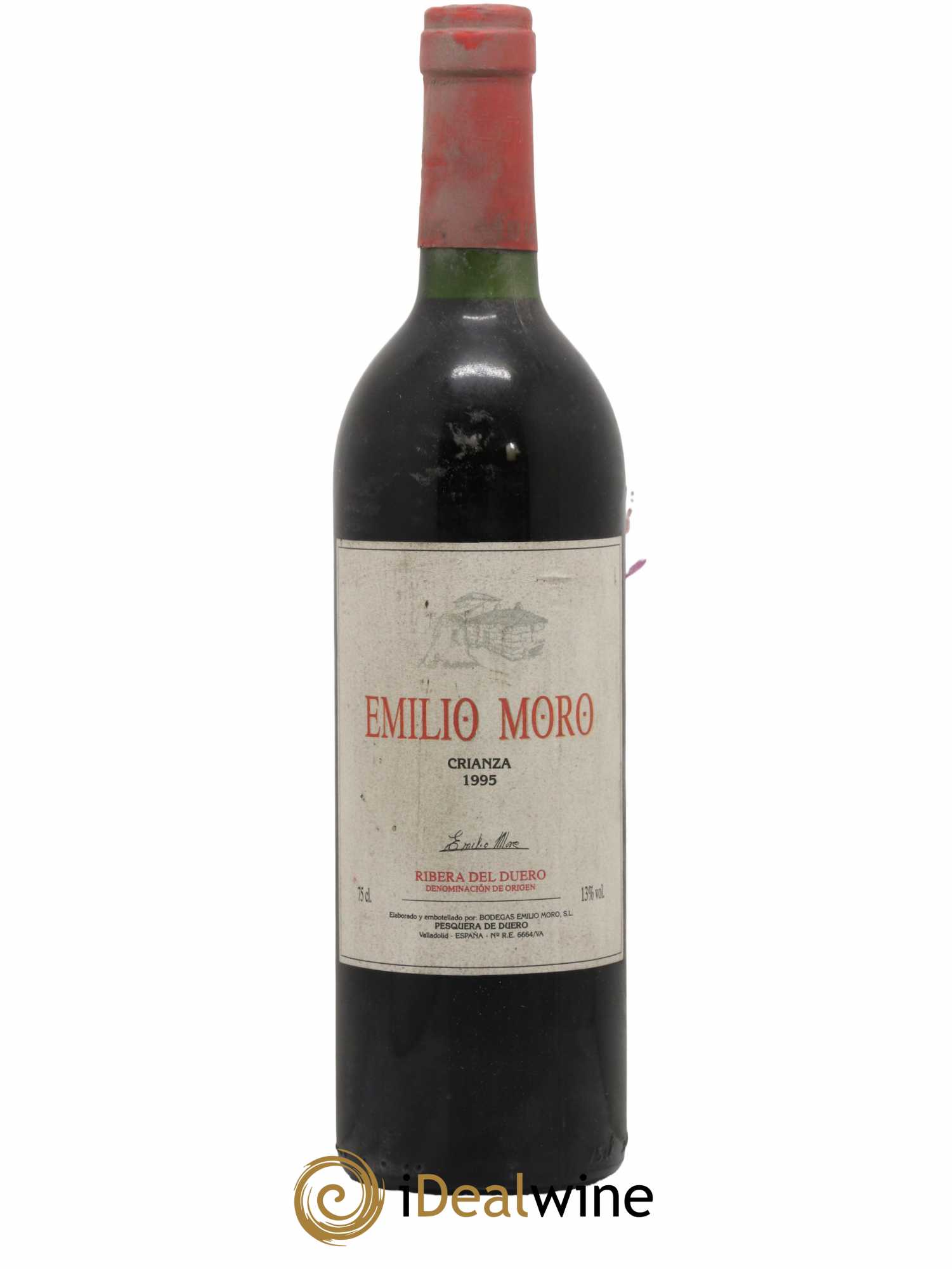 Ribera Del Duero DO Crianza Emilio Moro 1995 - Lot of 1 bottle - 0