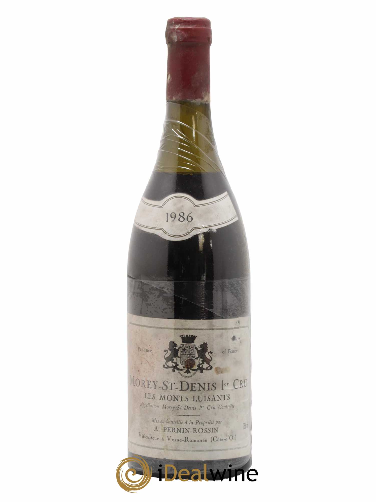 Morey Saint-Denis 1er Cru Les Monts Luisants Pernin-Rossin 1986 - Lotto di 1 bottiglia - 0