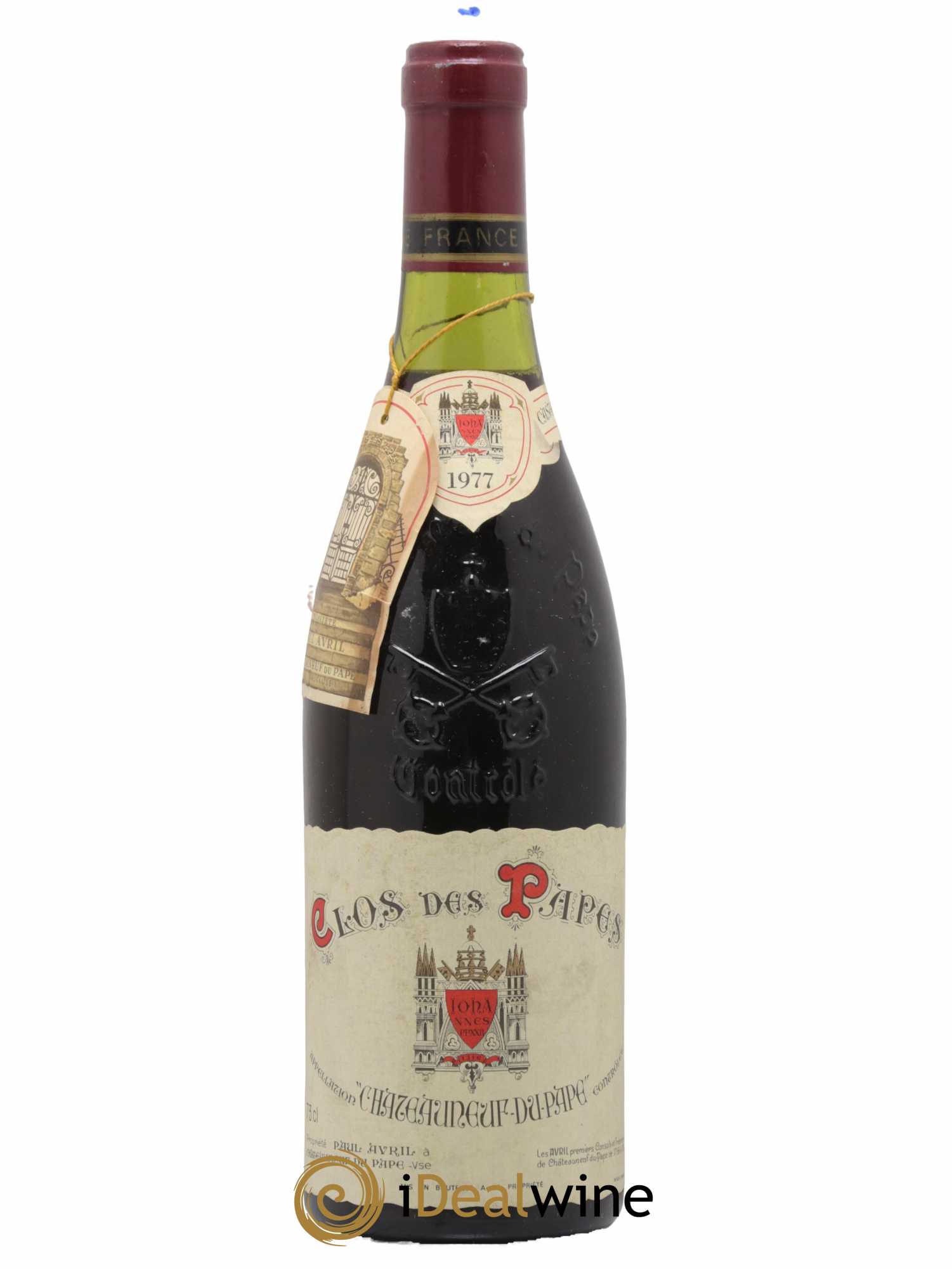 Châteauneuf-du-Pape Clos des Papes - Paul Avril 1977 - Lotto di 1 bottiglia - 0