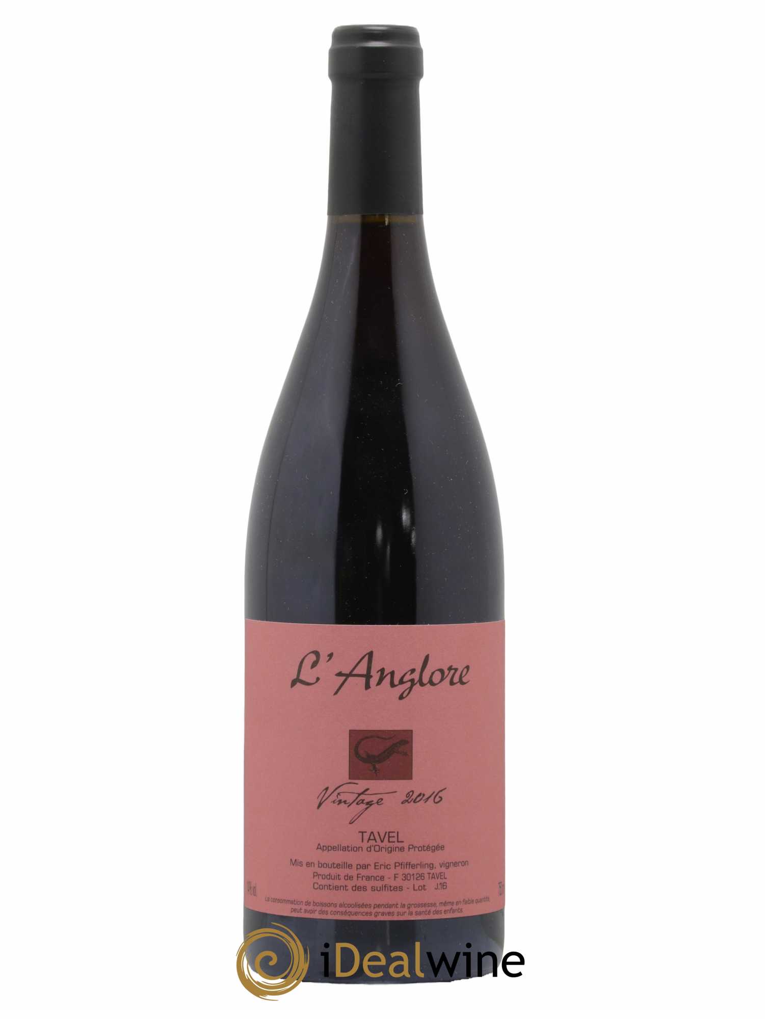 Tavel Vintage L'Anglore  2016 - Lot de 1 bouteille - 0