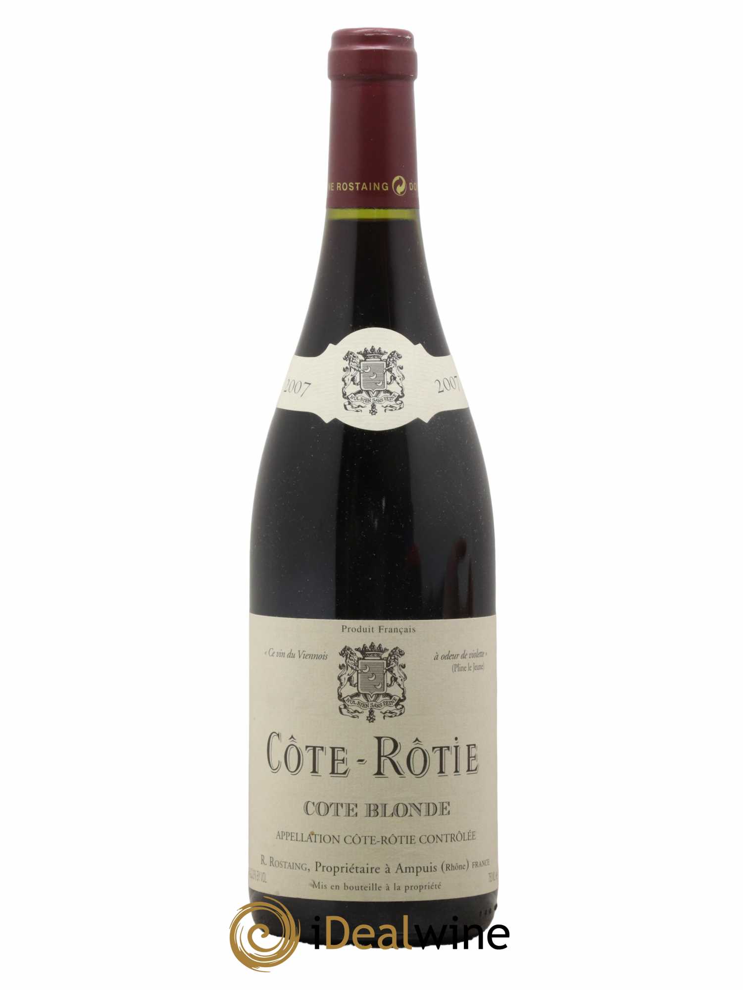 Côte-Rôtie Côte Blonde René Rostaing 2007 - Posten von 1 Flasche - 0