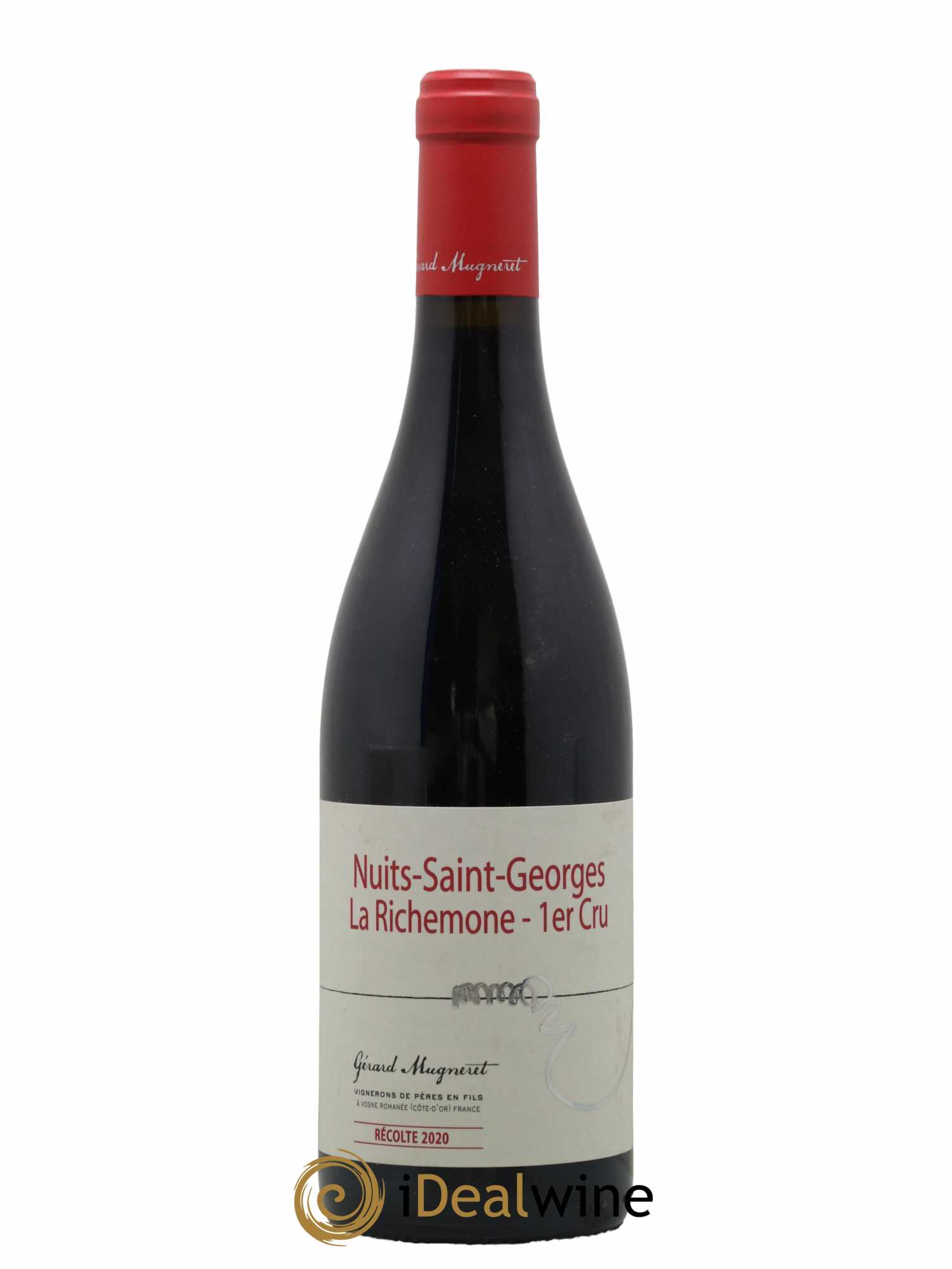 Nuits Saint-Georges 1er Cru La Richemone Domaine Gerard Mugneret 2020 - Lot de 1 bouteille - 0