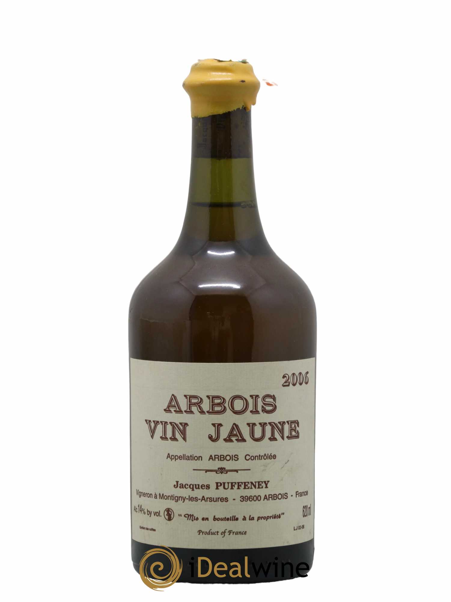 Arbois Vin Jaune Jacques Puffeney 2006 - Lot de 1 bouteille - 0