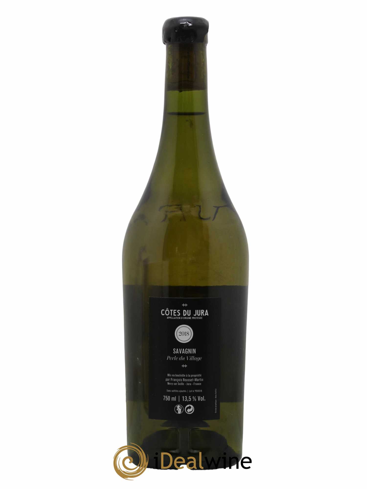 Côtes du Jura Vendanges Tardives Perle du Village François Rousset Martin Savagnin Perle du Village Domaine Rousset Martin 2018 - Lot de 1 bouteille - 1