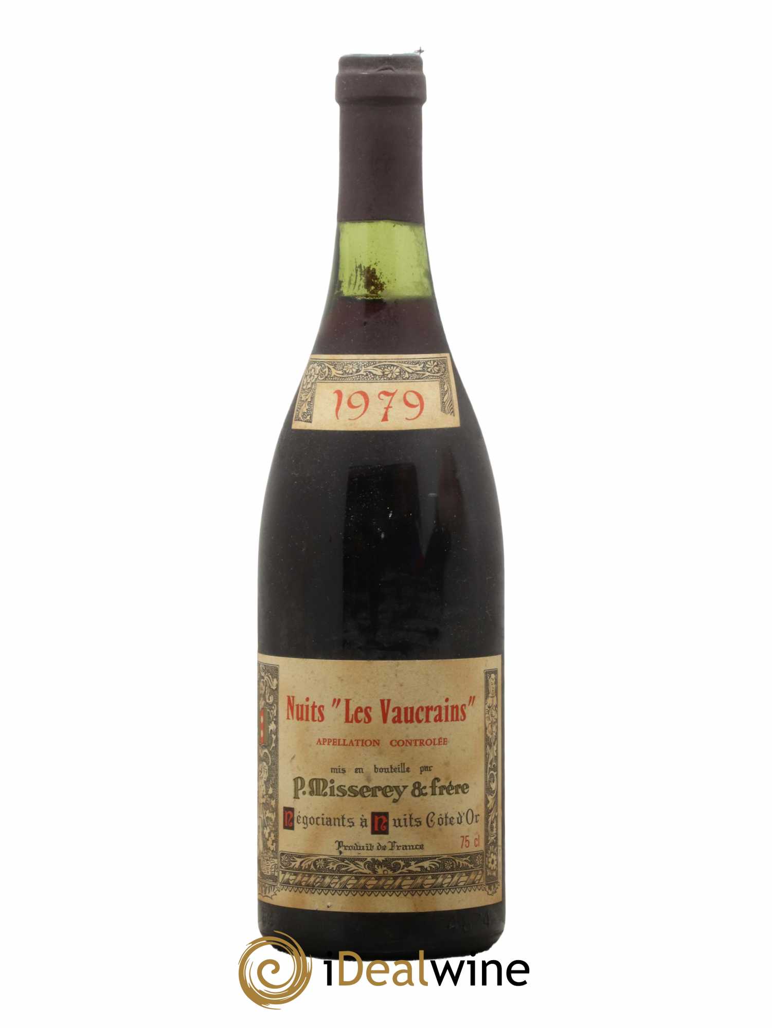 Nuits Saint-Georges Les Vaucrains Misserey 1979 - Lot de 1 bouteille - 0