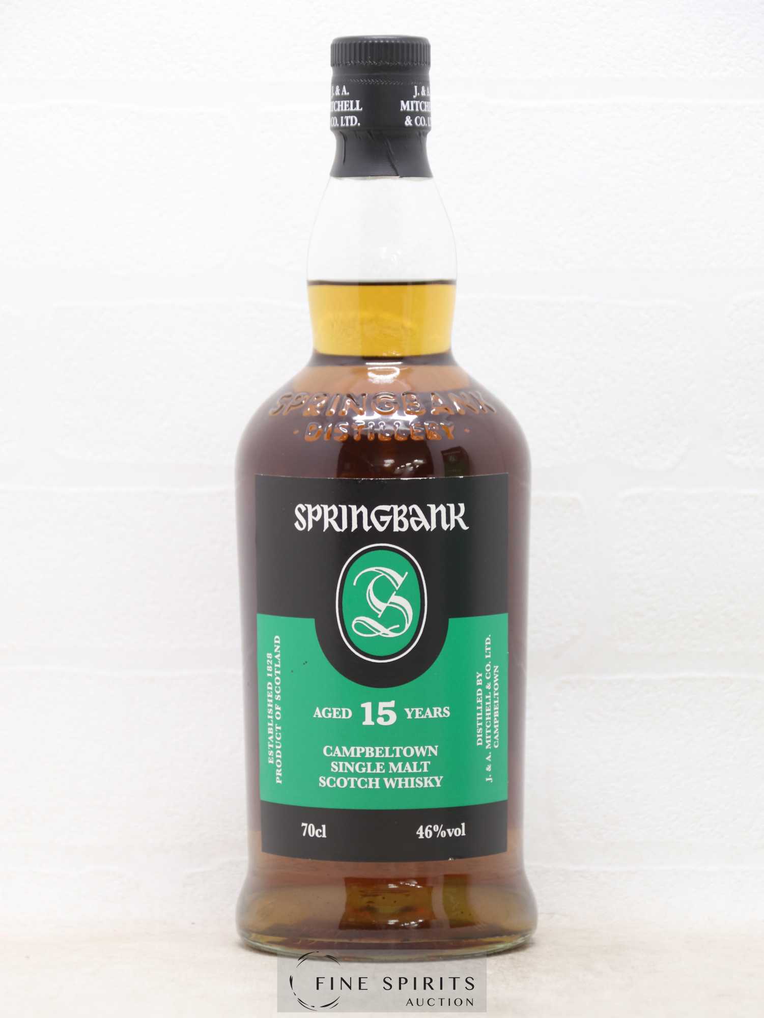 Springbank 15 years Of. Green Label - Lot of 1 bottle - 1