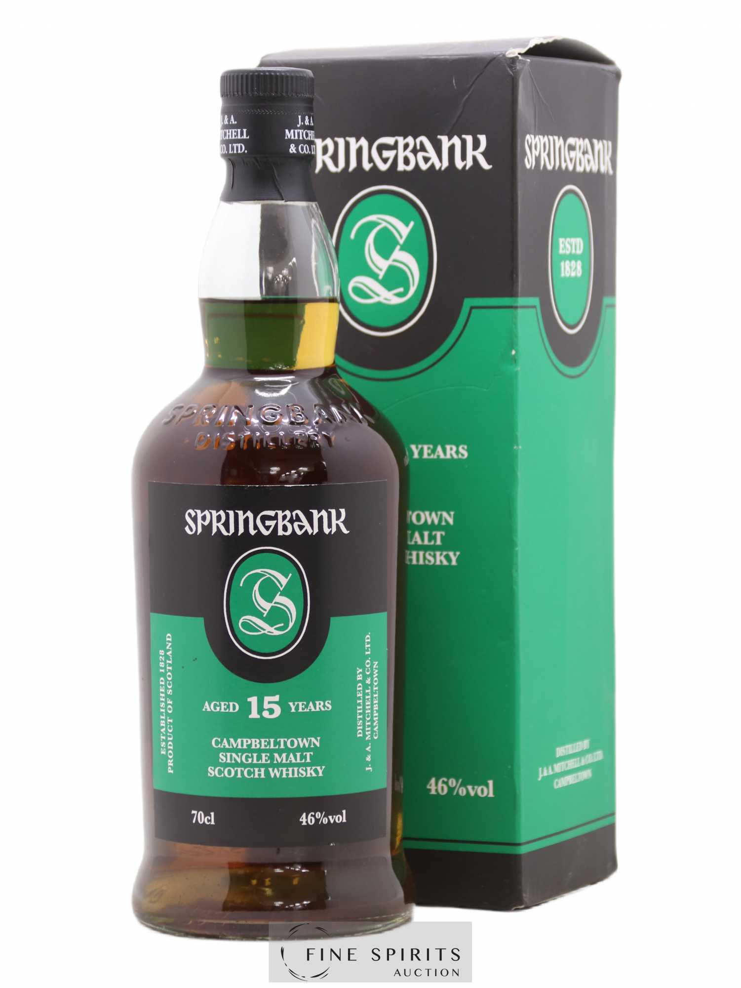 Springbank 15 years Of. Green Label - Lot of 1 bottle - 0