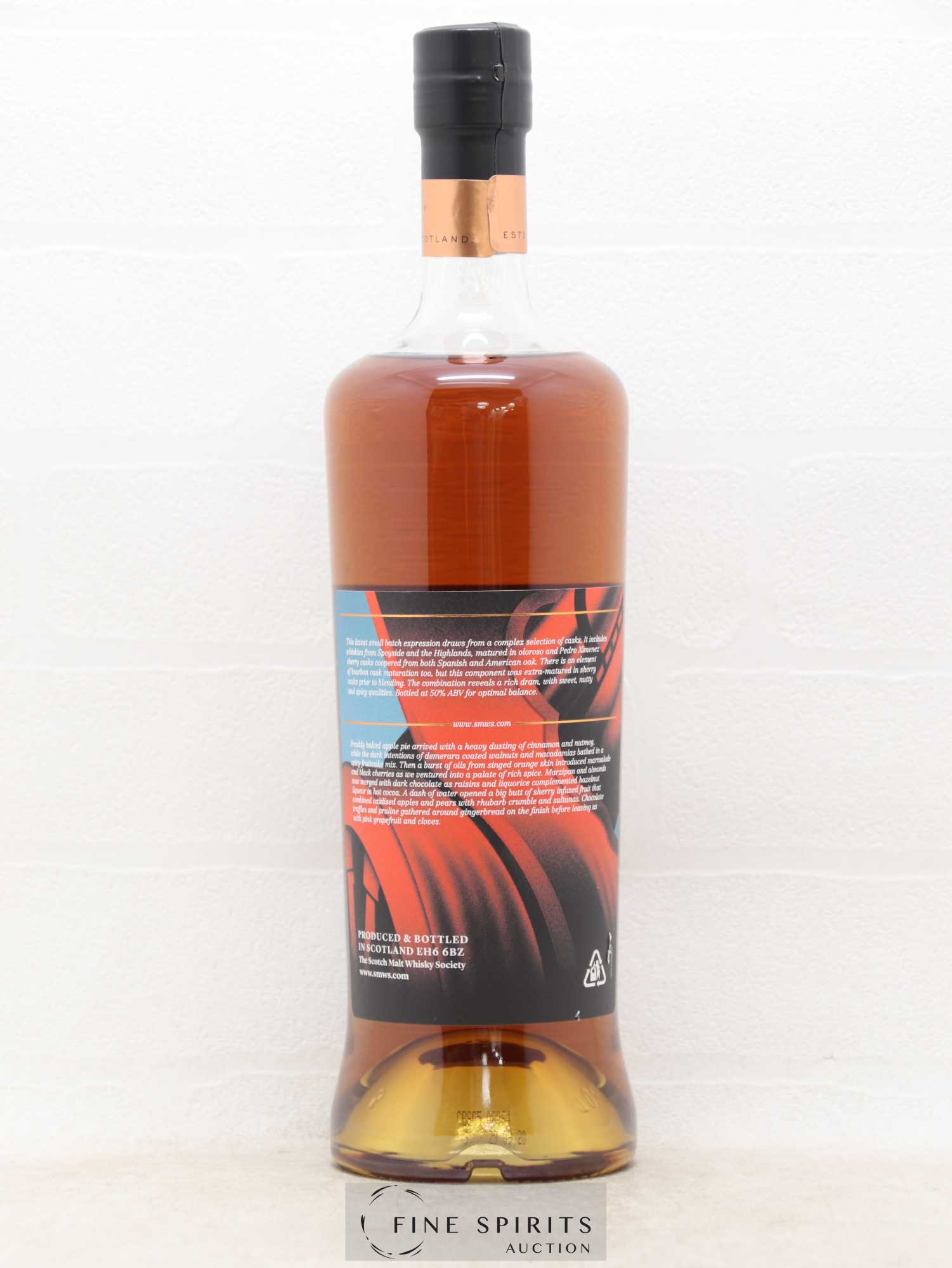 Spice Cannon 10 years The Scotch Malt Whisky Society Blended Batch 10 Bourbon Oloroso and Pedro Ximenez Casks - Posten von 1 Flasche - 1