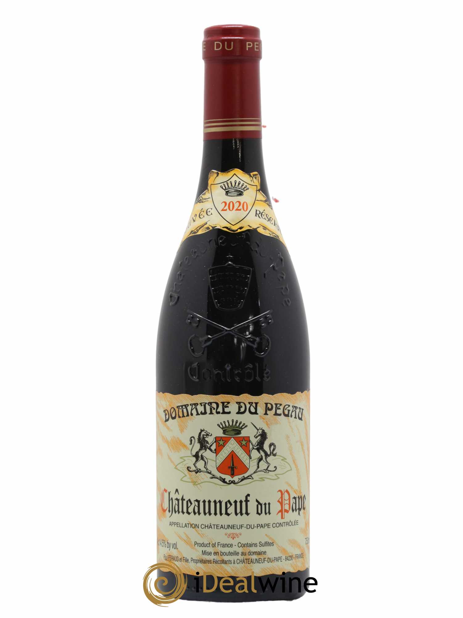 Châteauneuf-du-Pape Domaine du Pégau Cuvée Réservée Paul et Laurence Féraud 2020 - Lot de 1 bouteille - 0