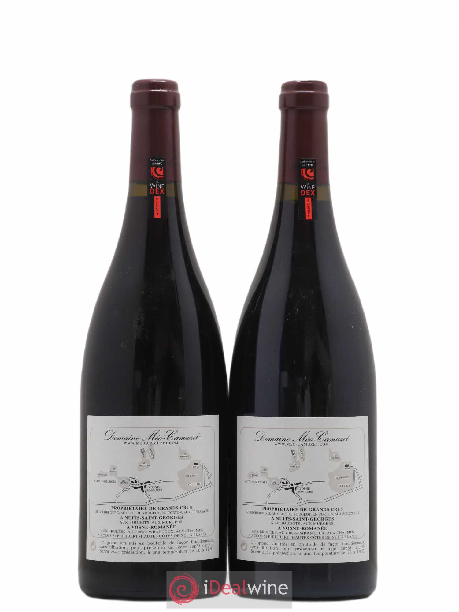 Echezeaux Grand Cru Les Rouges du Bas Méo-Camuzet (Domaine) 2000 - Lot of 2 bottles - 1