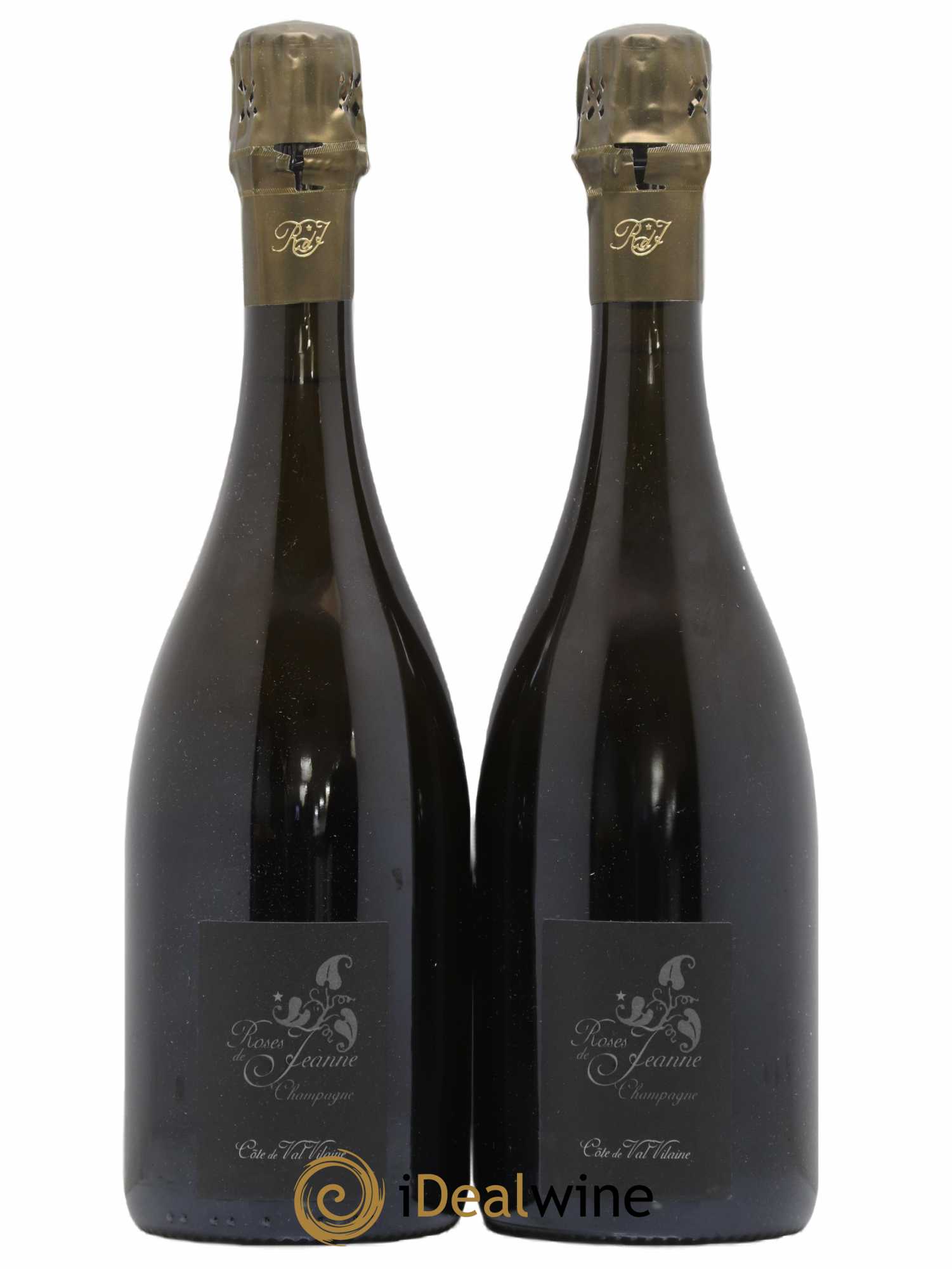 Roses de Jeanne Côte de Val Vilaine Blanc de Noirs Cédric Bouchard Val Vilaine Champagne Cédric Bouchard 2018 - Lot de 2 bouteilles - 0