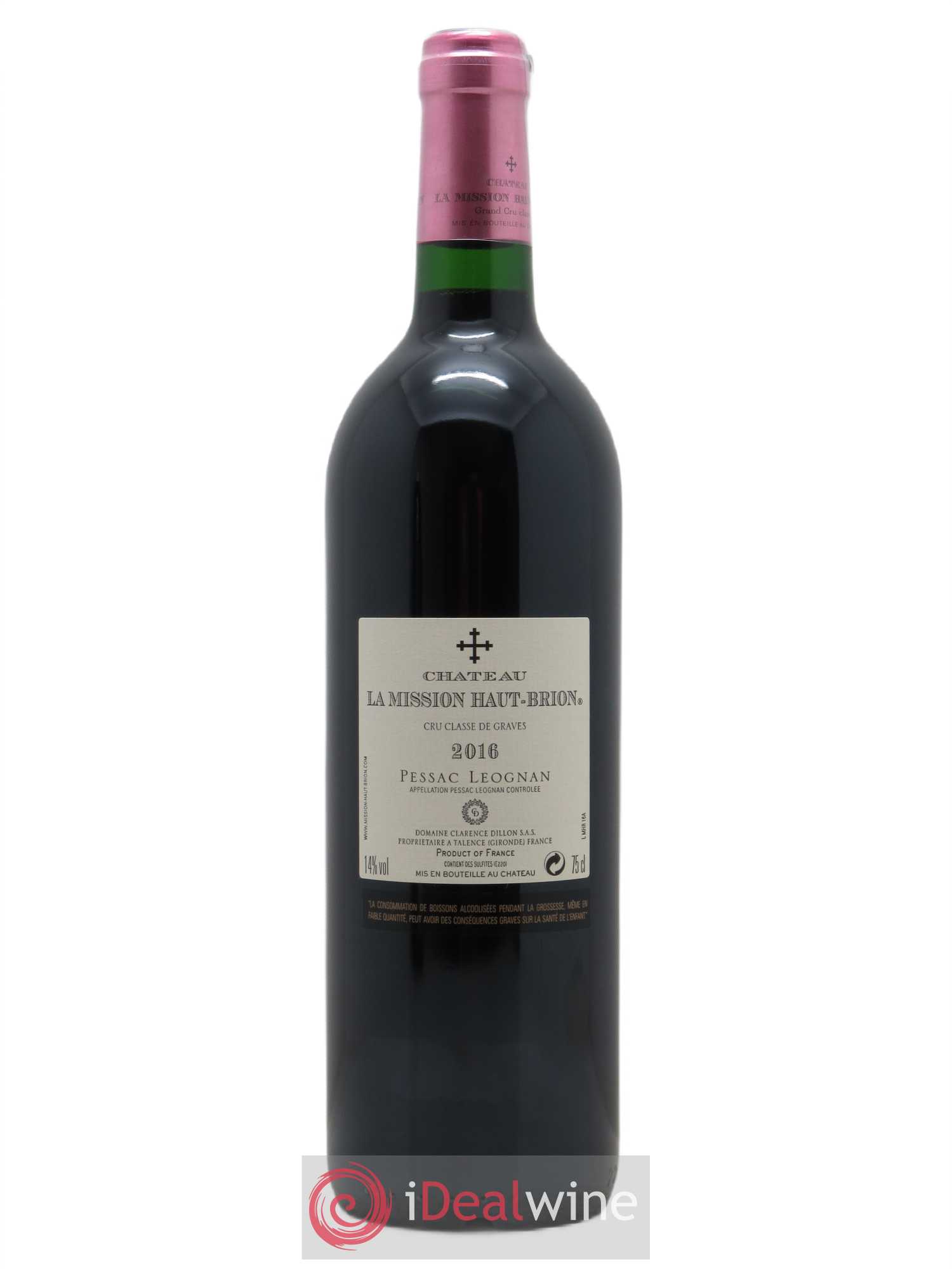 Château la Mission Haut-Brion Cru Classé de Graves (Cassetta in legno a partire da 6 bt) 2016 - Lotto di 1 bottiglia - 1