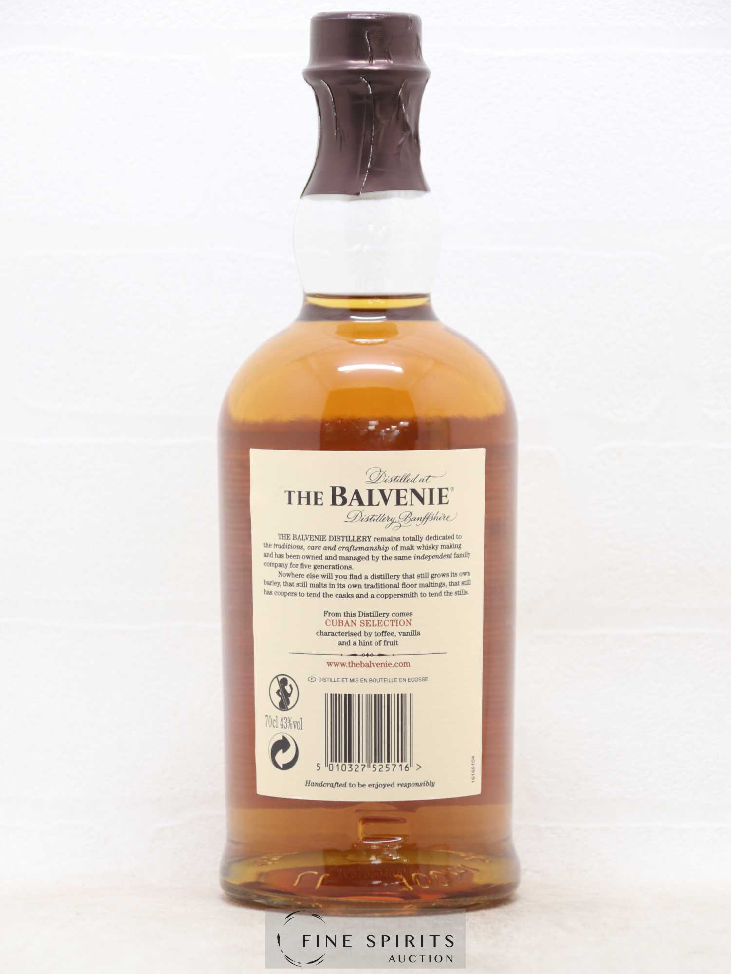 Balvenie (The) 14 years Of. Cuban Selection Cuban Rum Casks Finish - Lot de 1 bouteille - 2