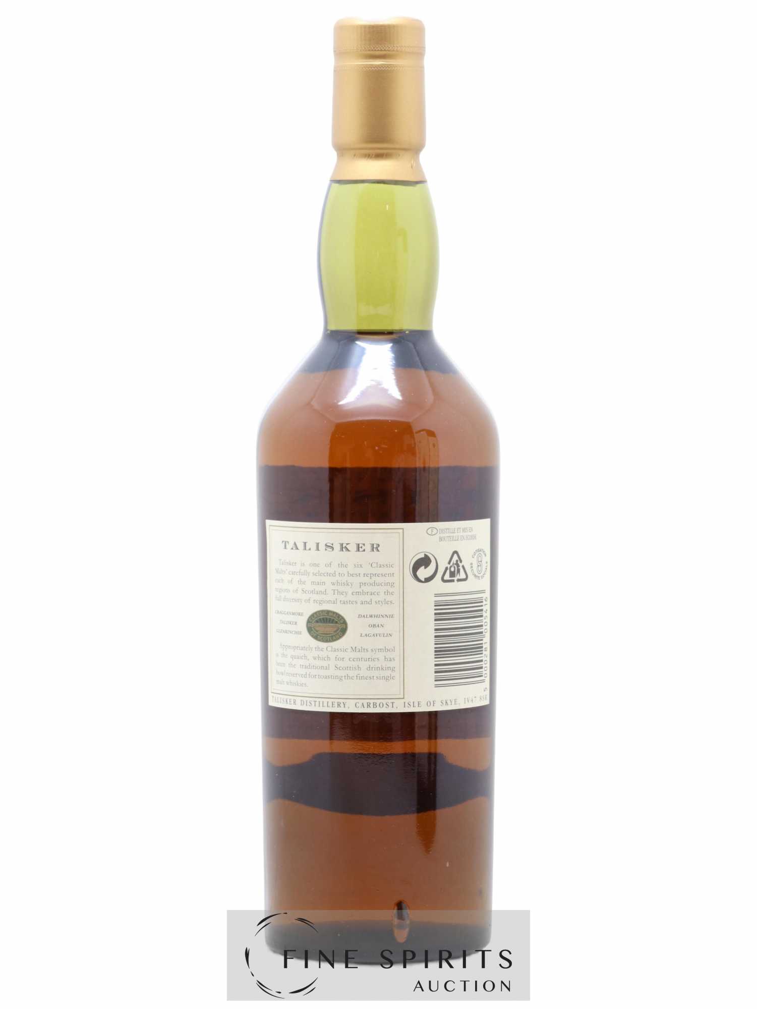 Talisker 10 years Of. The Golden Spirit Of Skye Classic Malts - Lot de 1 bouteille - 2