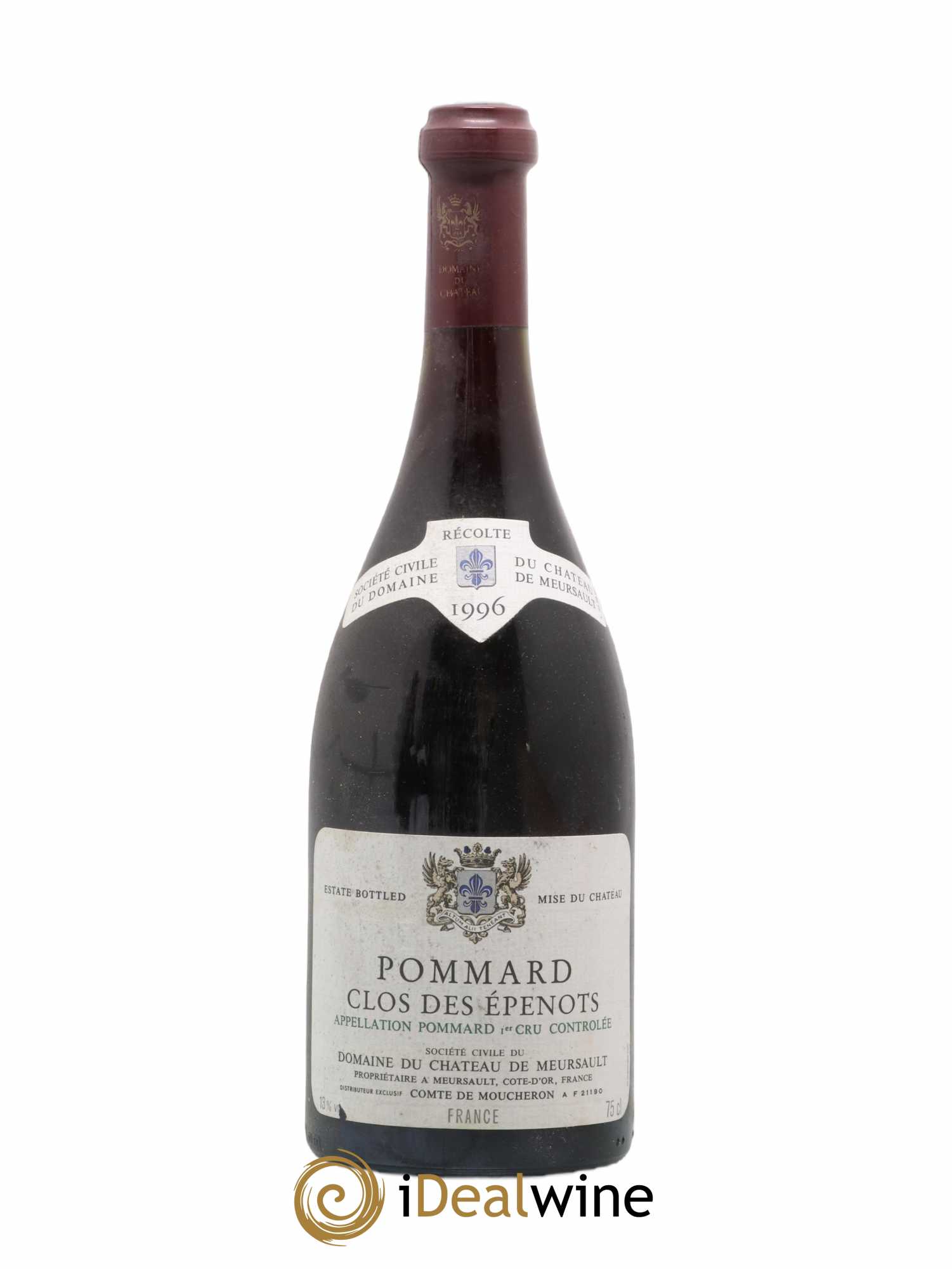 Pommard 1er Cru Clos des Epenots Château de Meursault 1996 - Lot de 1 bouteille - 0