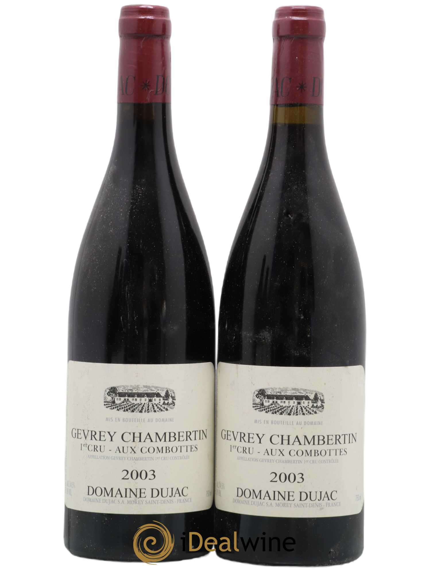 Gevrey-Chambertin 1er Cru Aux Combottes Dujac (Domaine) 2003 - Lot de 2 bouteilles - 0